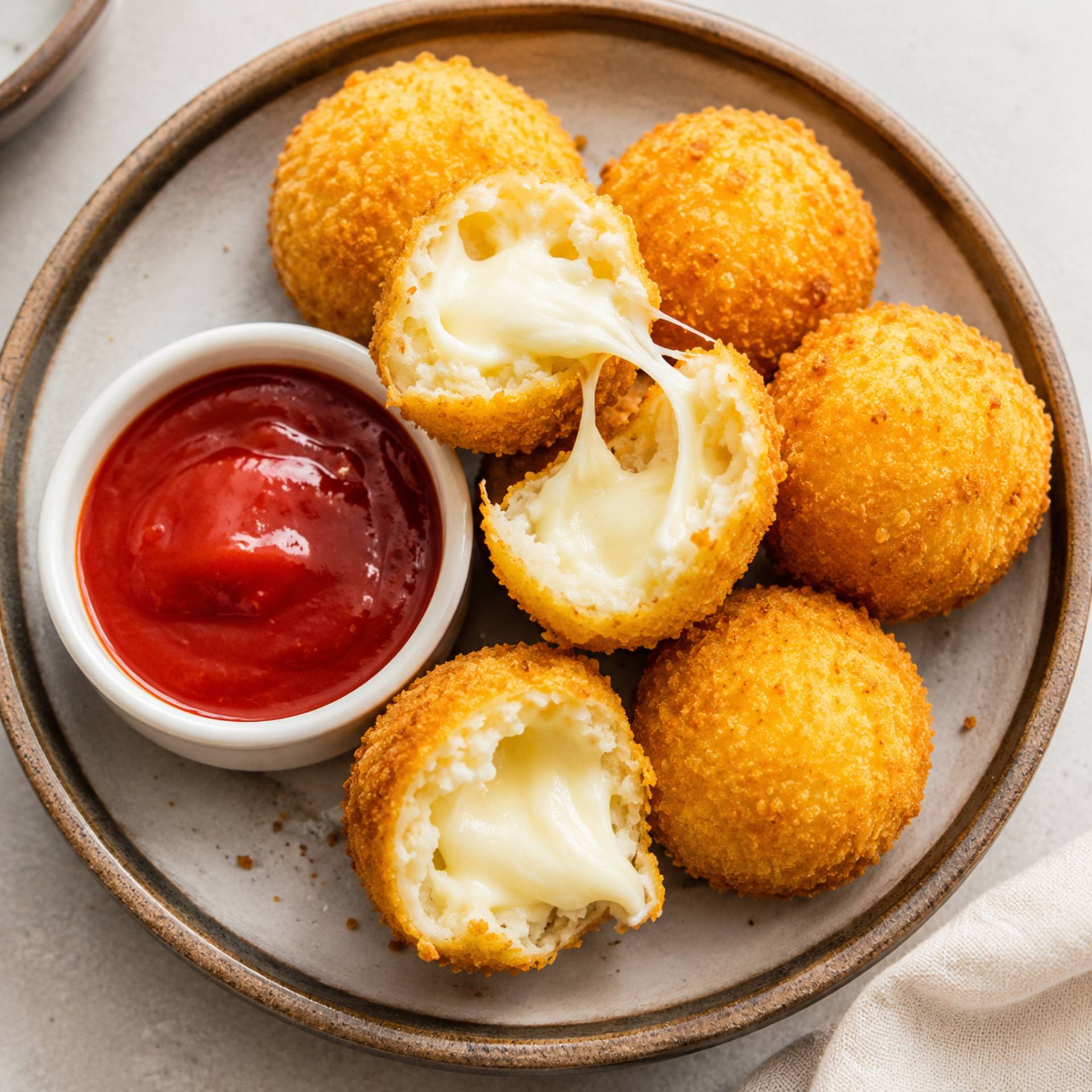 Cheese balls - Recette Ever Fry XXL SURFACE | Moulinex