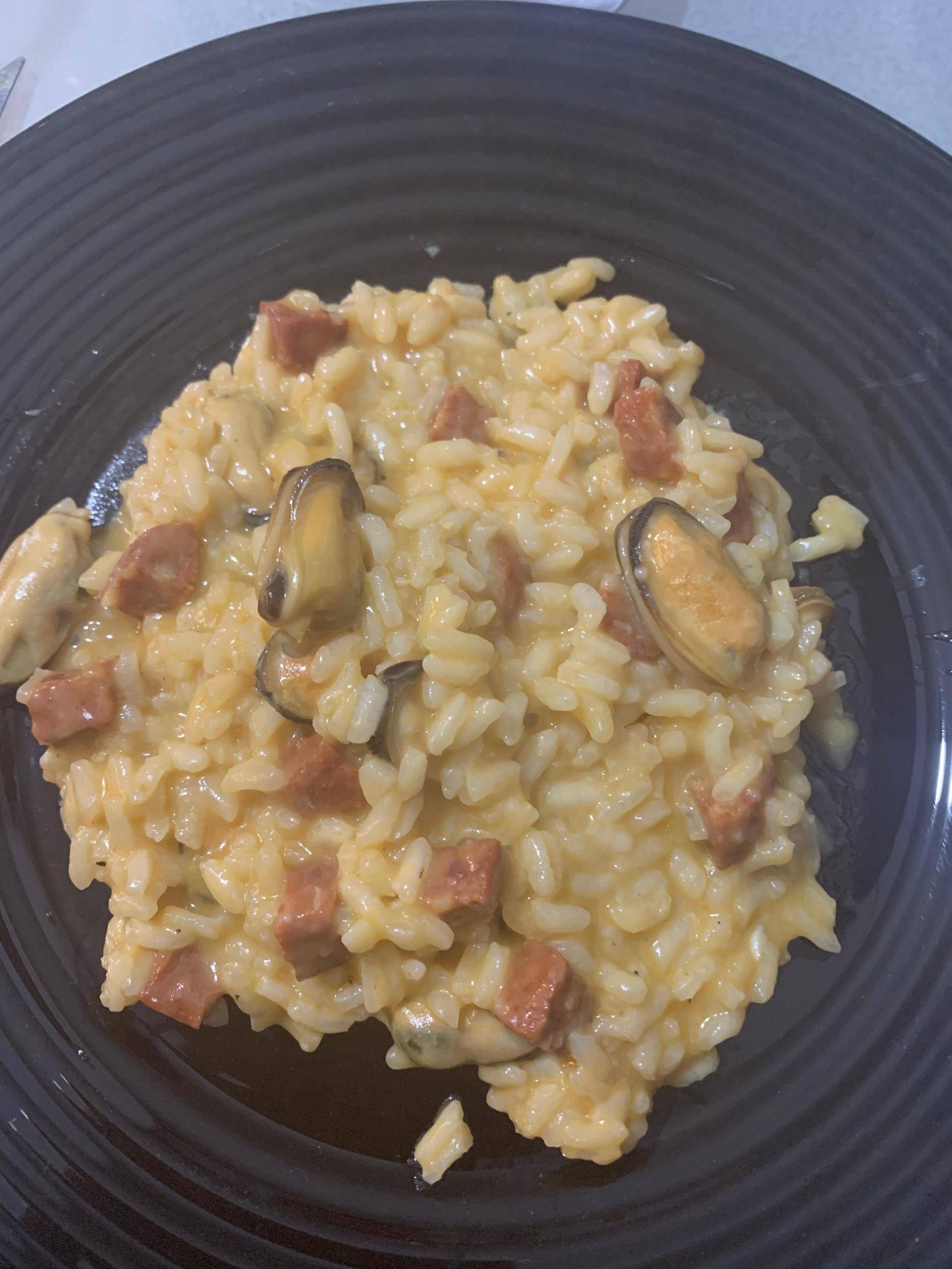 Risotto moules et chorizo - Recette Companion XL | Moulinex
