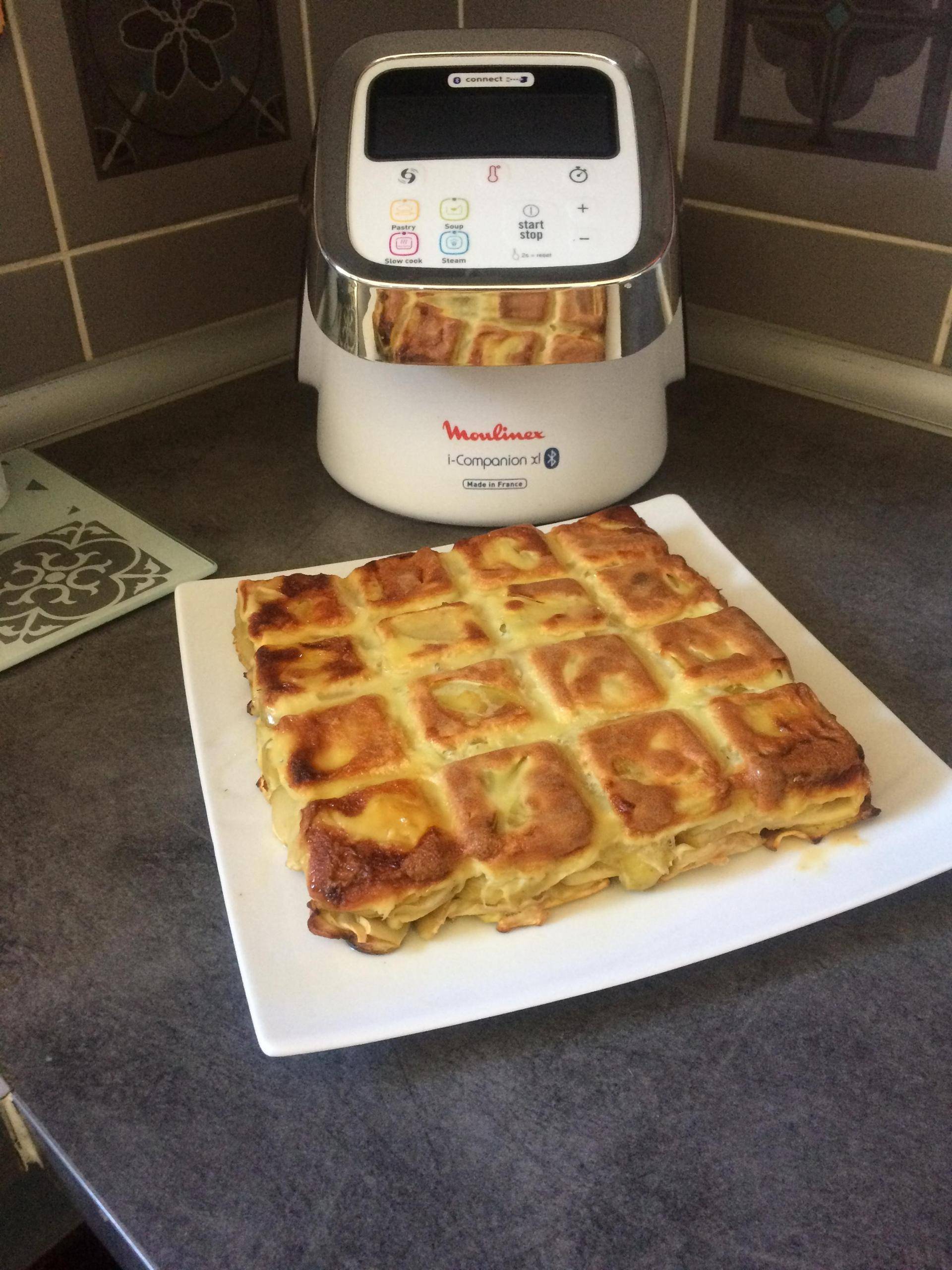 Invisible aux pommes - Recette Companion Connect XL | Moulinex