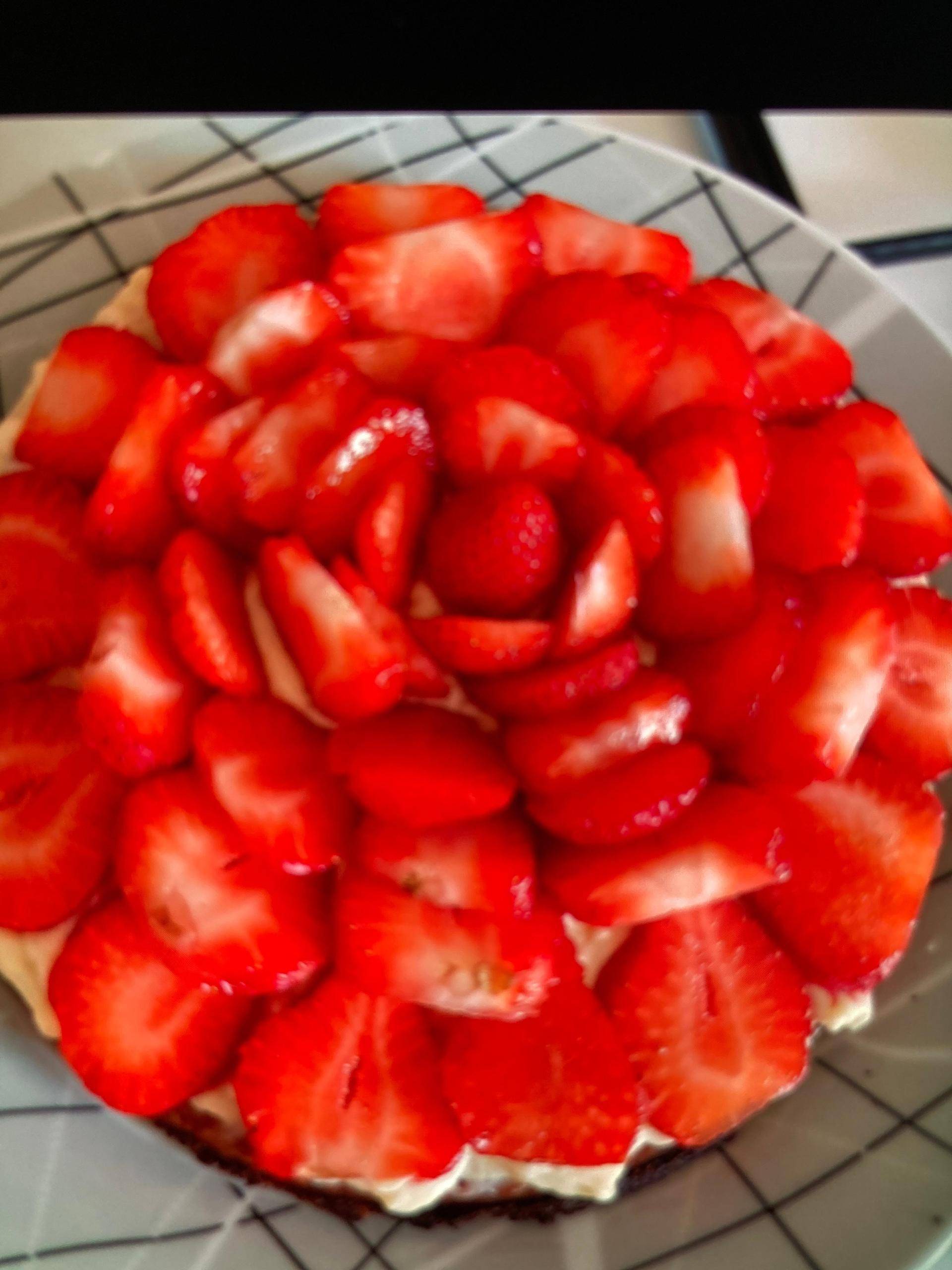 Tarte au fraise sur sablé breton - Recette Companion | Moulinex