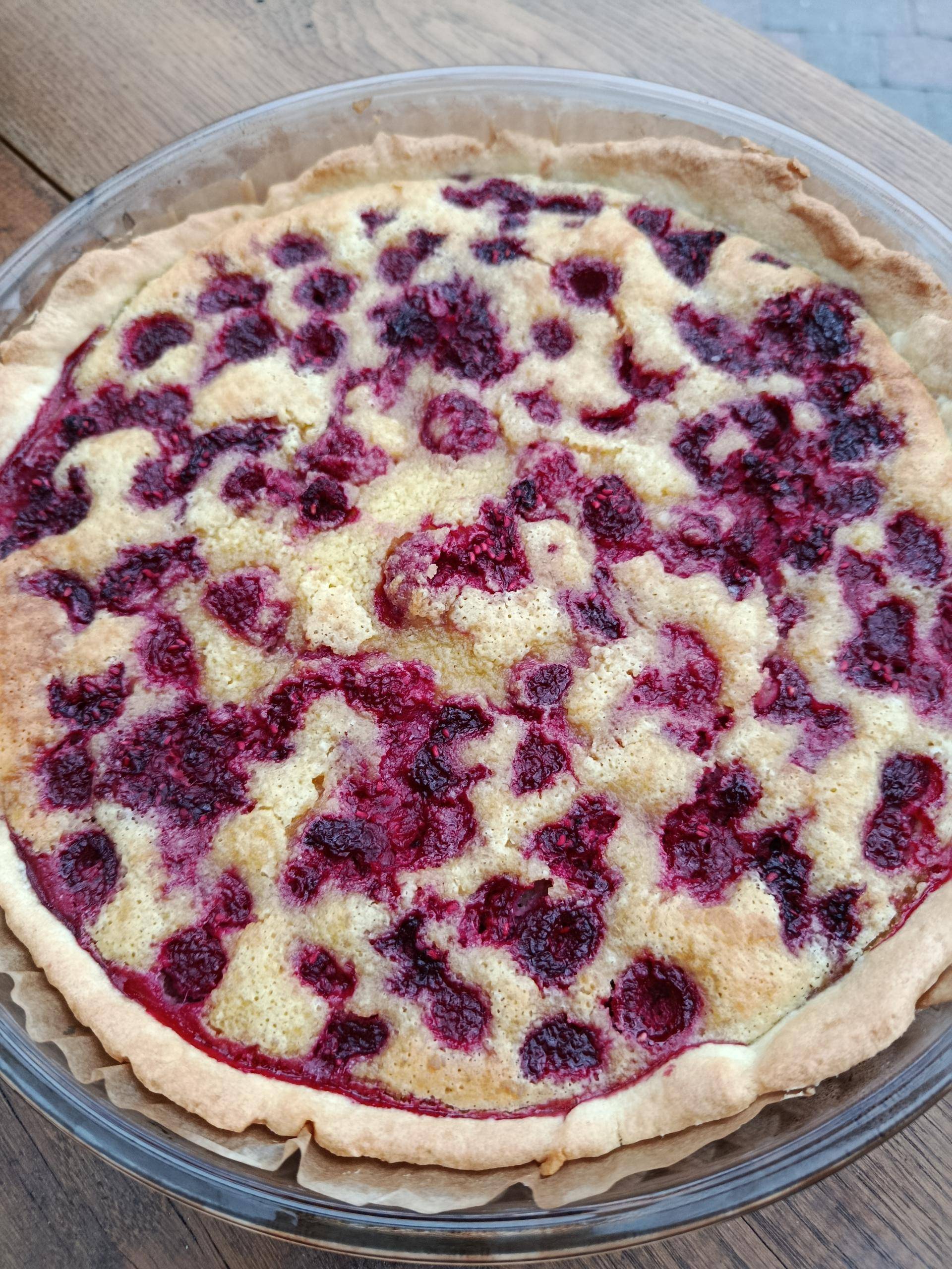 Tarte crème d'amandes et fruits - Recette Companion Connect XL | Moulinex