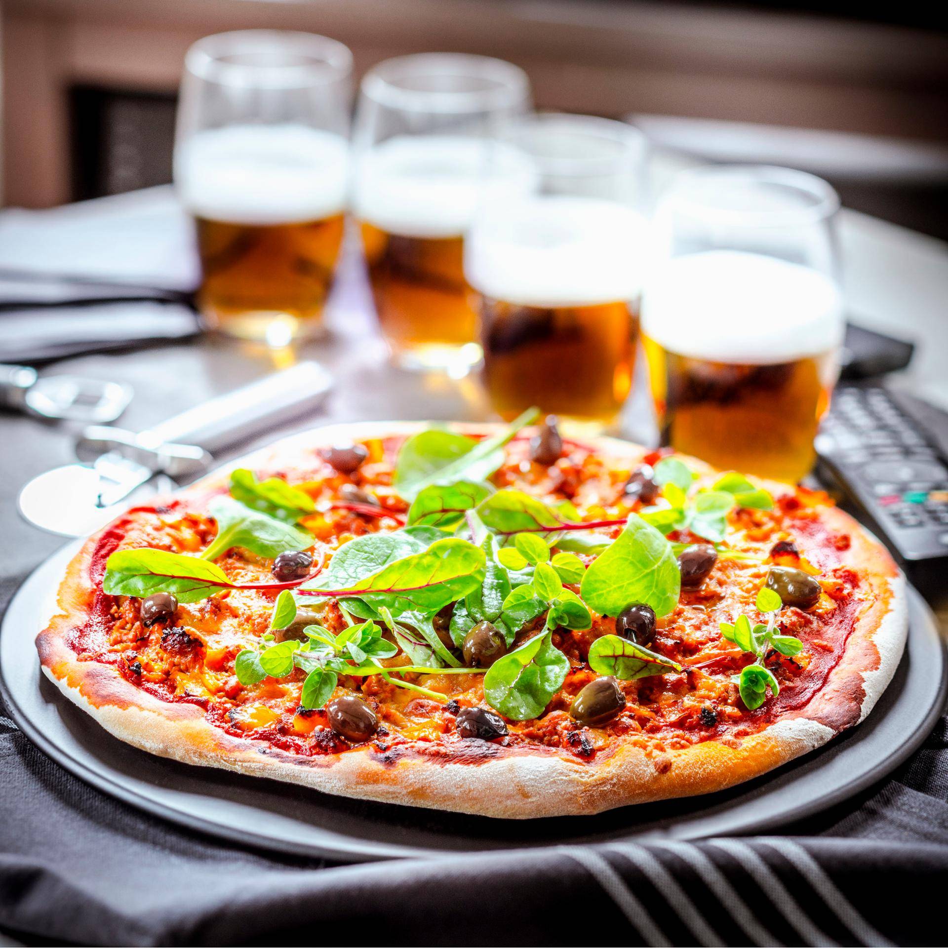 Pizza met kalfsgehakt - Recette Companion Connect | Moulinex