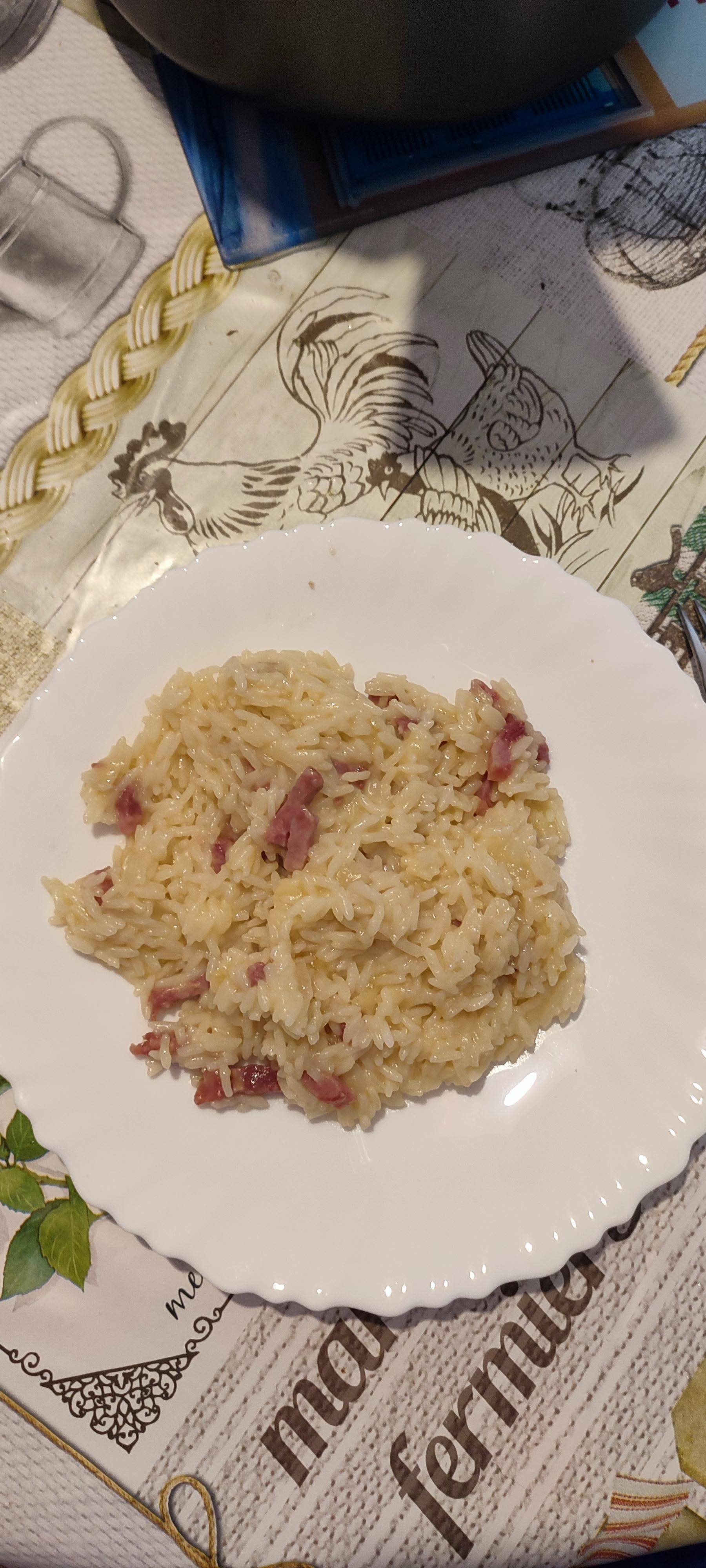Riz aux lardons à ma façon - Recette Cookeo | Moulinex