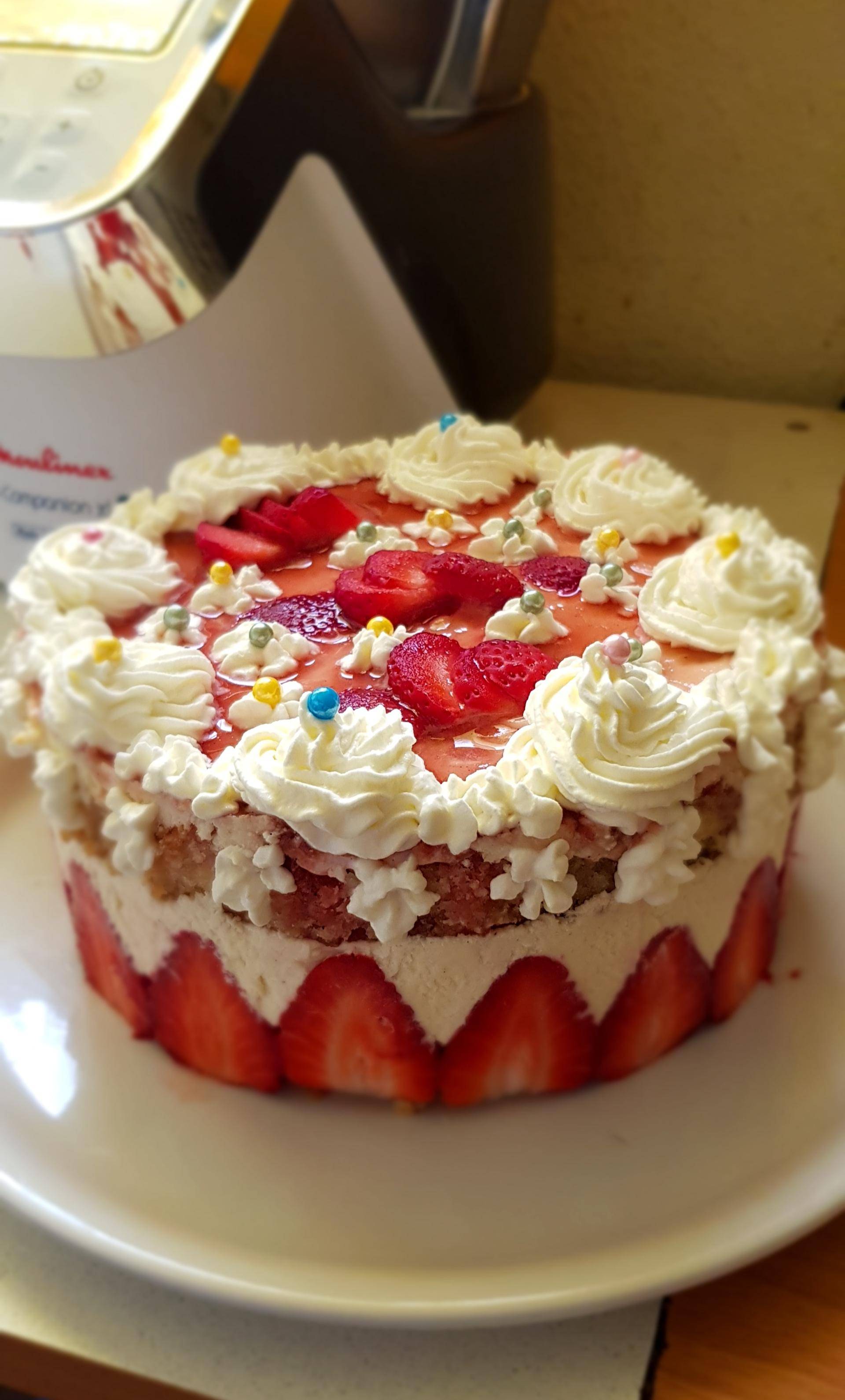 Fraisier - Recette Companion Connect XL | Moulinex