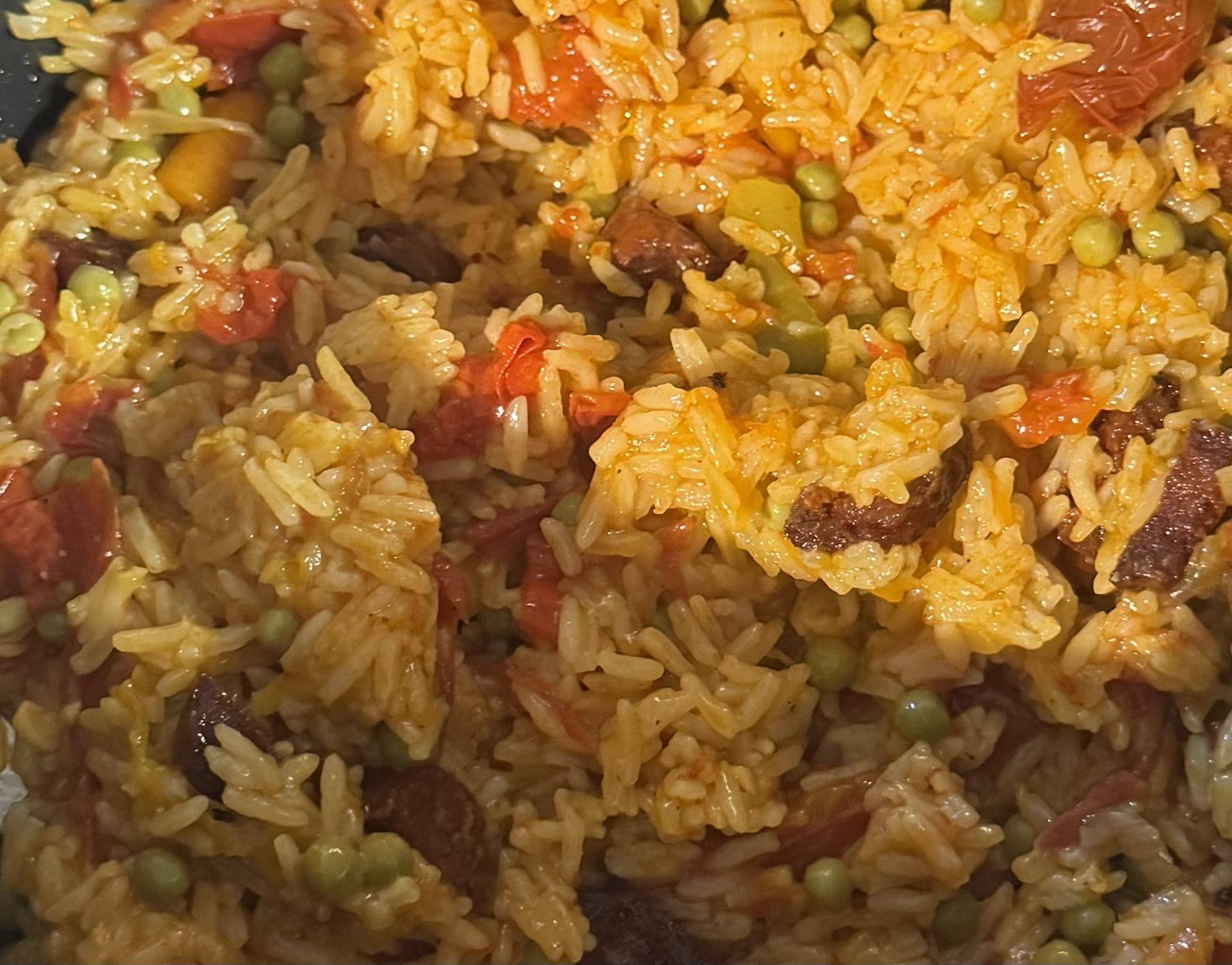Riz chorizo façon paella d'Emi - Recette Cookeo Infinity Autostir | Moulinex