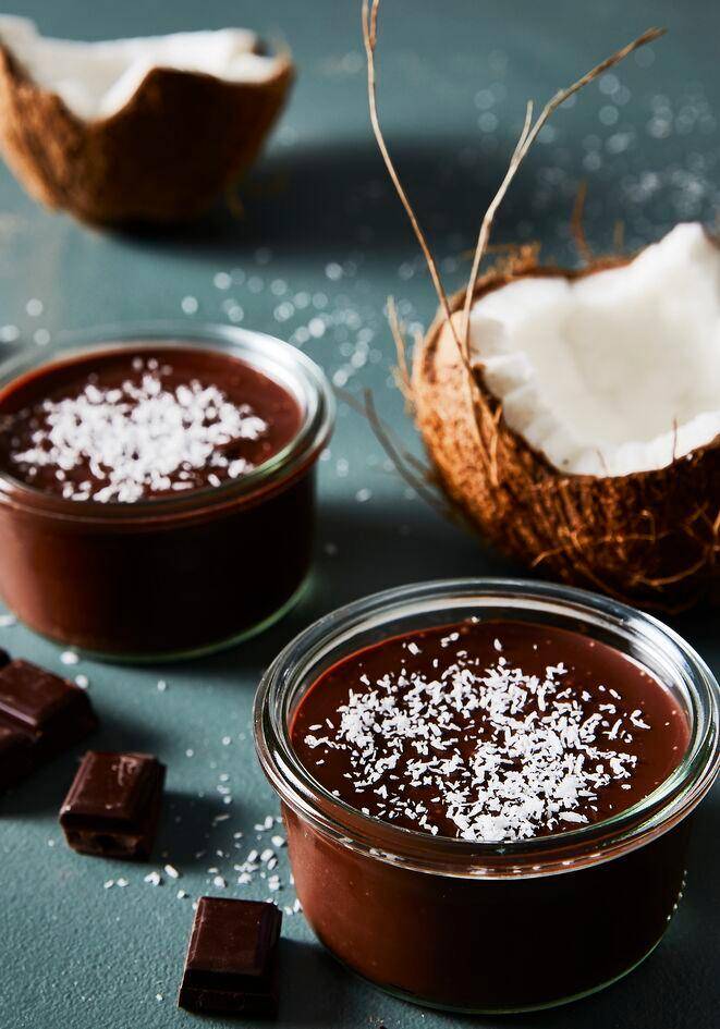 Petites crèmes au chocolat et lait de coco - Recette Perfectmix Cook | Moulinex