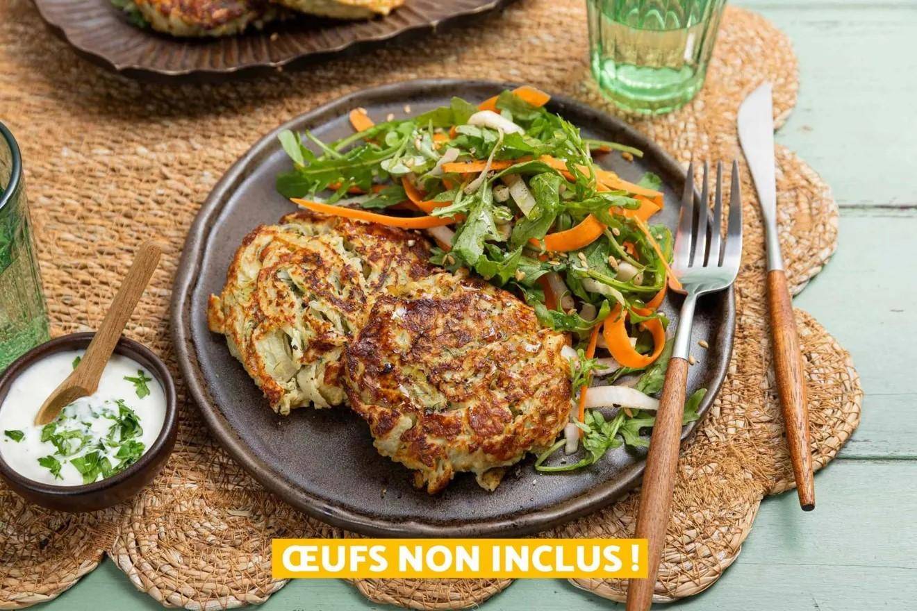 Beignets de fenouil au piment de Cayenne, parmesan et aneth - Recette Companion Connect XL | Moulinex