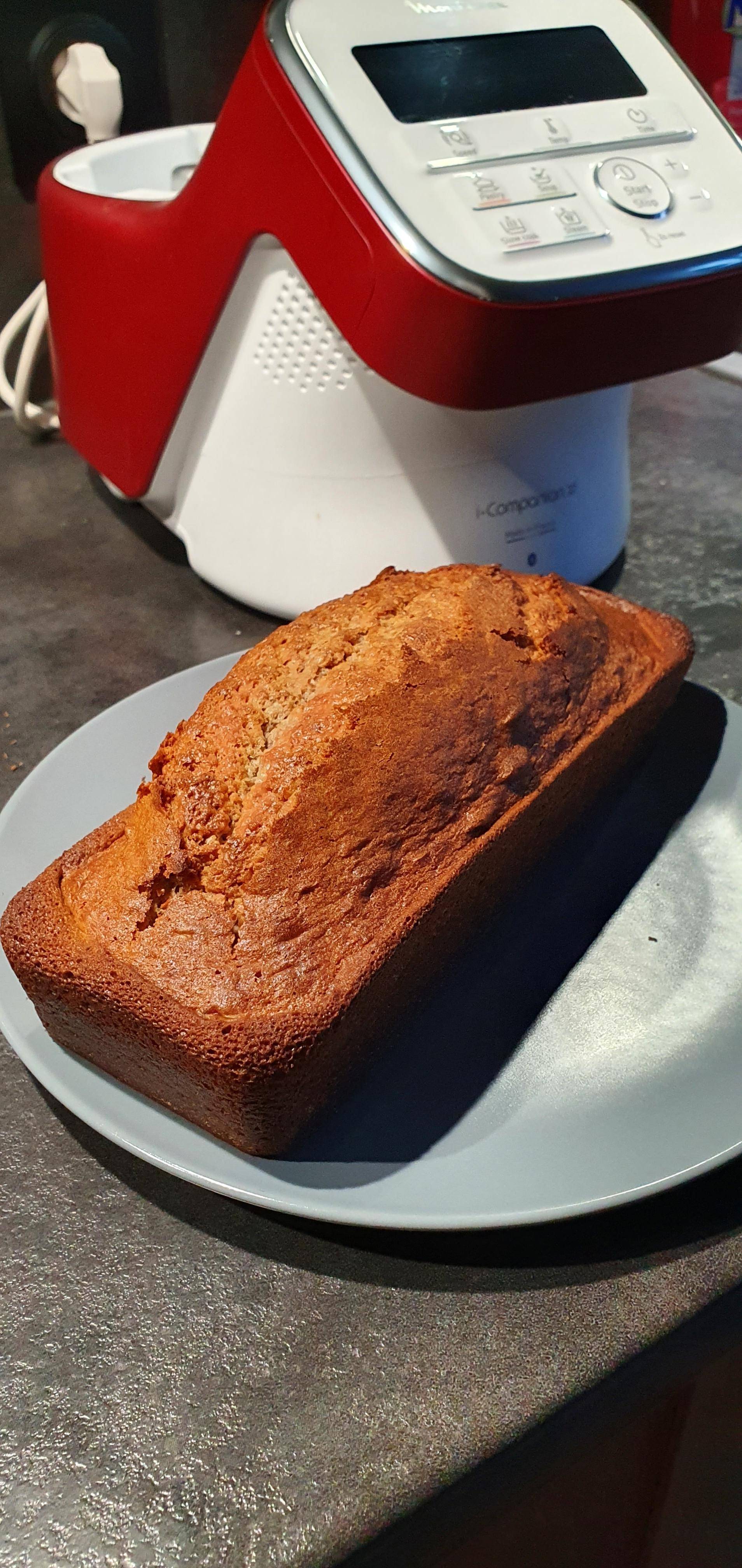 Cake aux noix - Recette Companion Connect XL | Moulinex