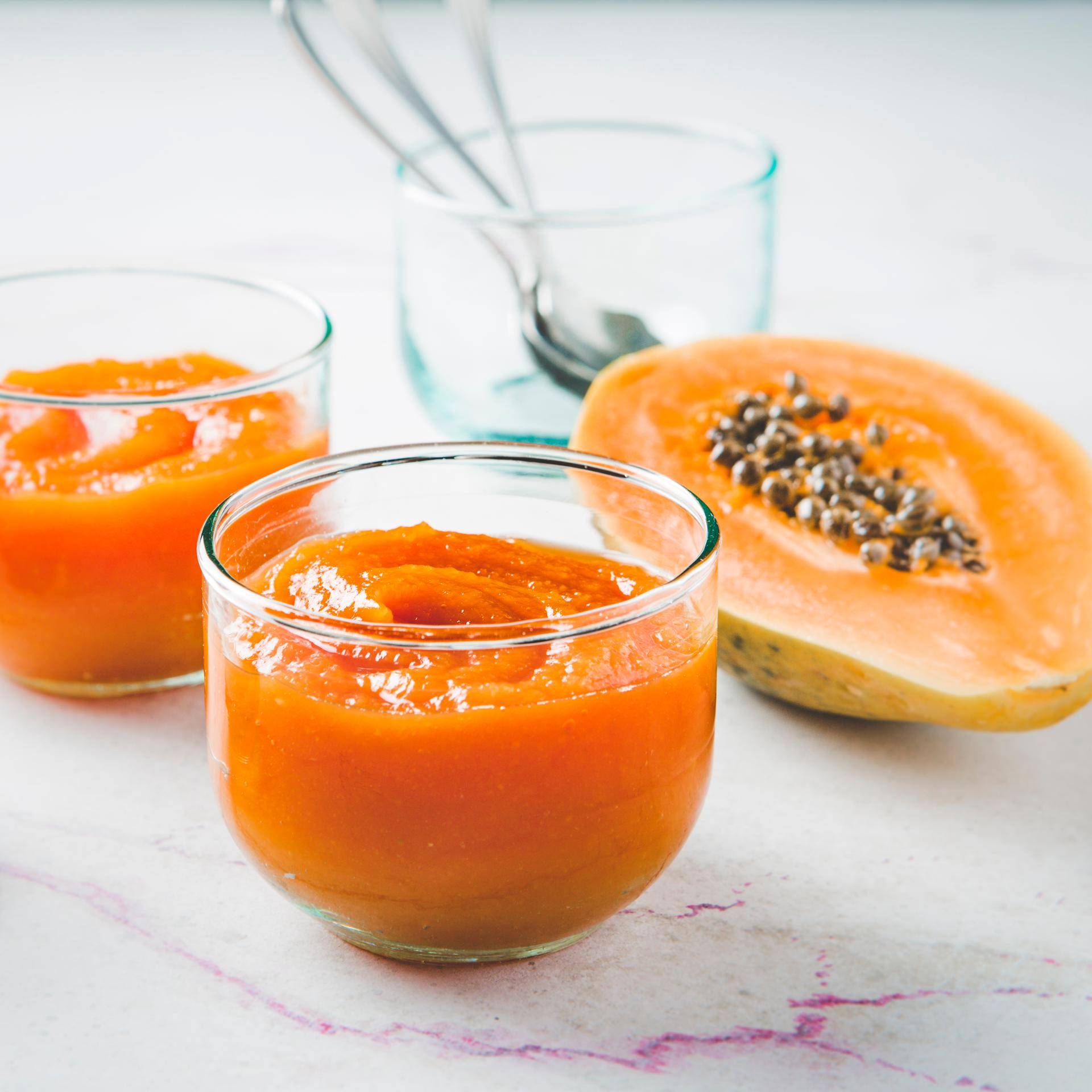 Compote de papaye au sirop d'érable - Recette Quickchef | Moulinex