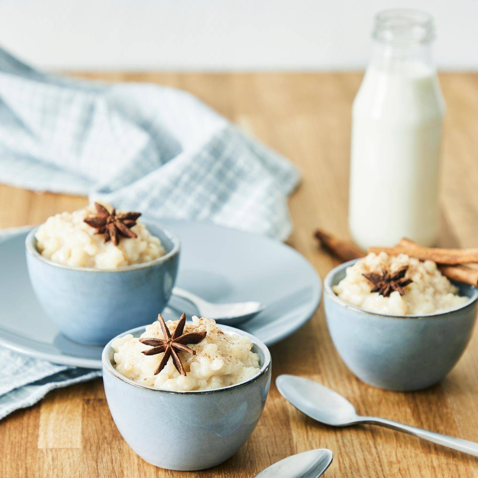 Riz au lait aux épices chaï - Recette Cook'in One | Moulinex