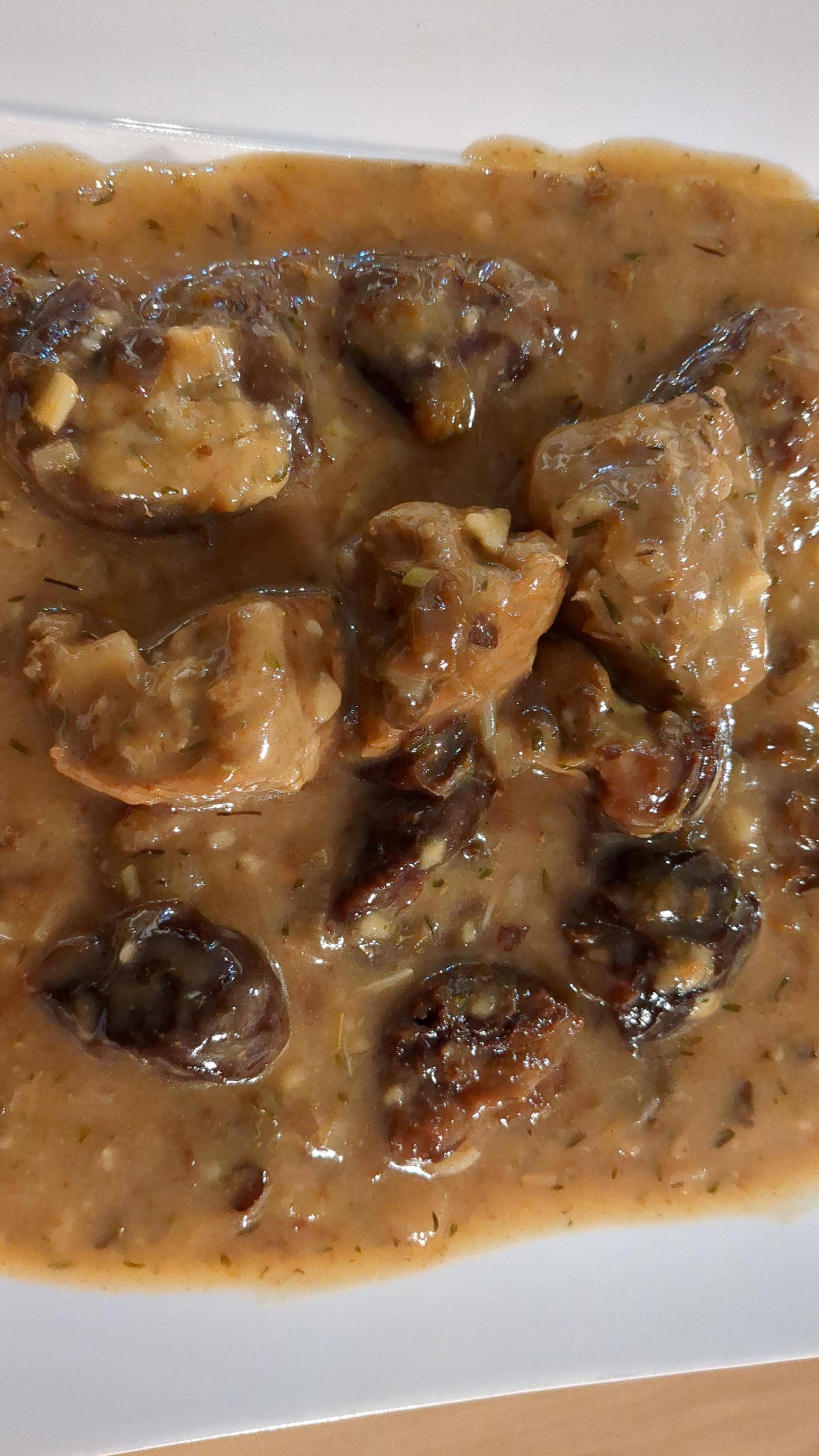 Sauté de veau aux pruneaux - Recette Cookeo V3 | Moulinex