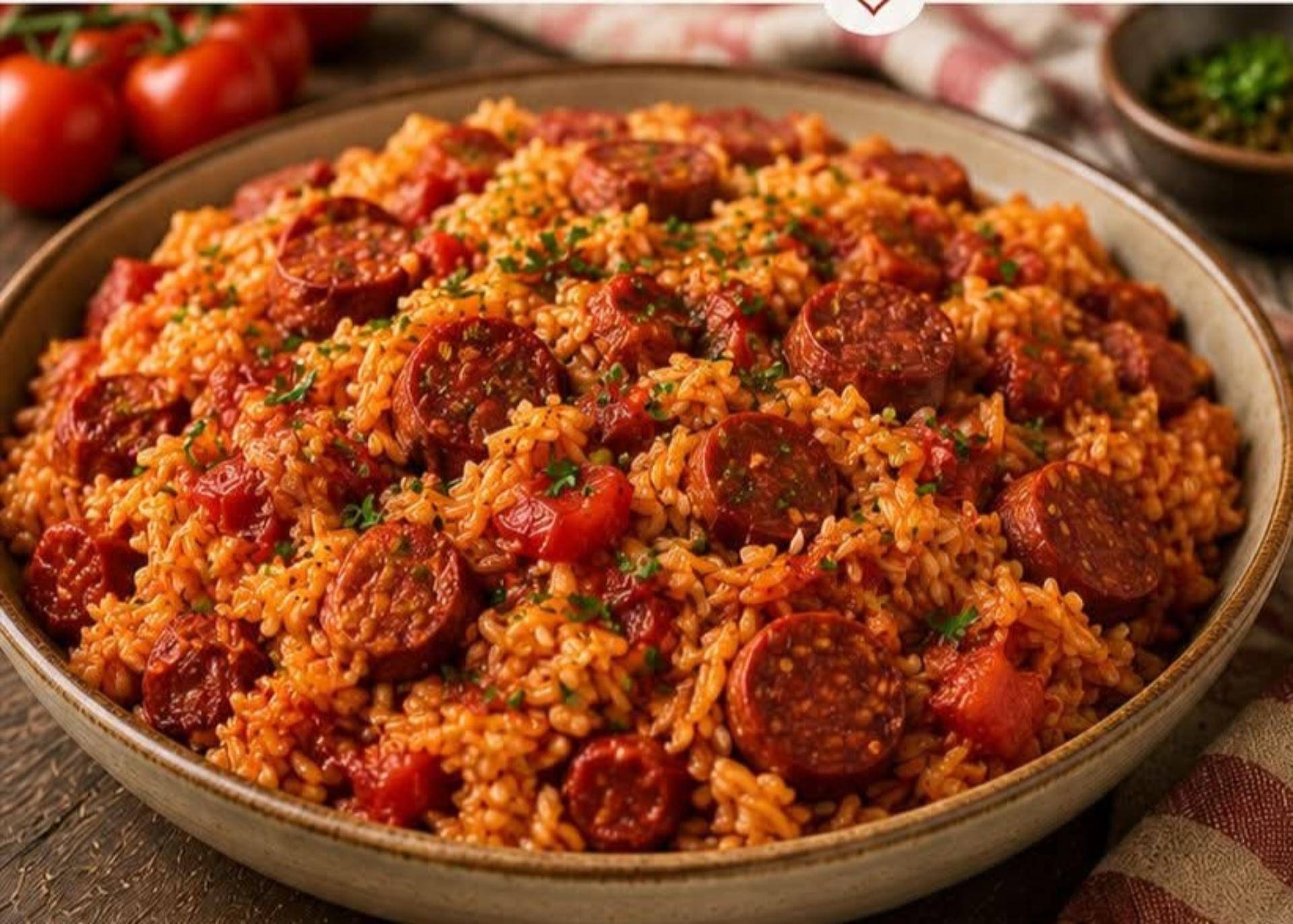 Riz au chorizo et à la tomate - Recette Cookeo Infinity Autostir | Moulinex