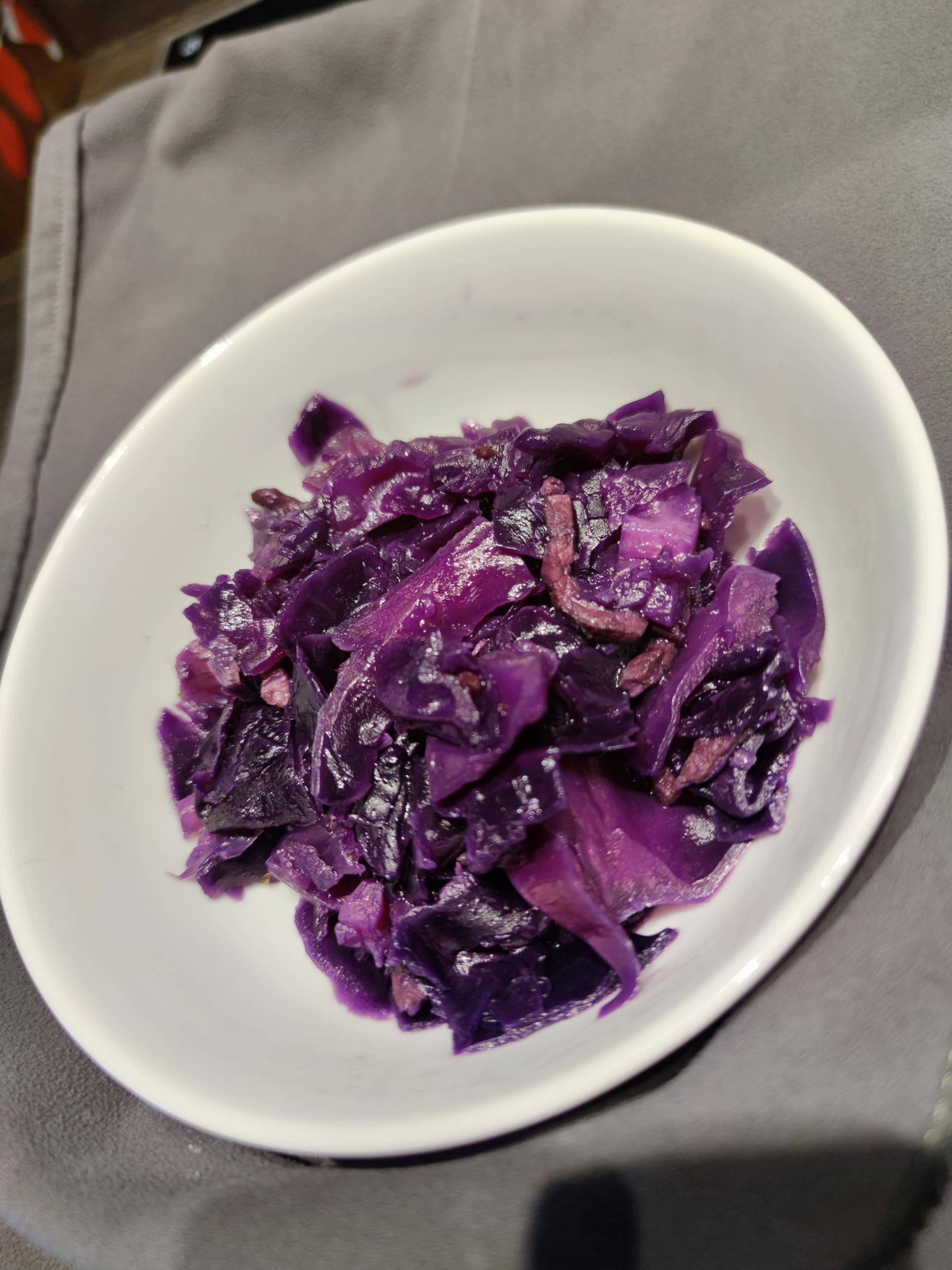 Chou rouge aux lardons - Recette Cookeo | Moulinex