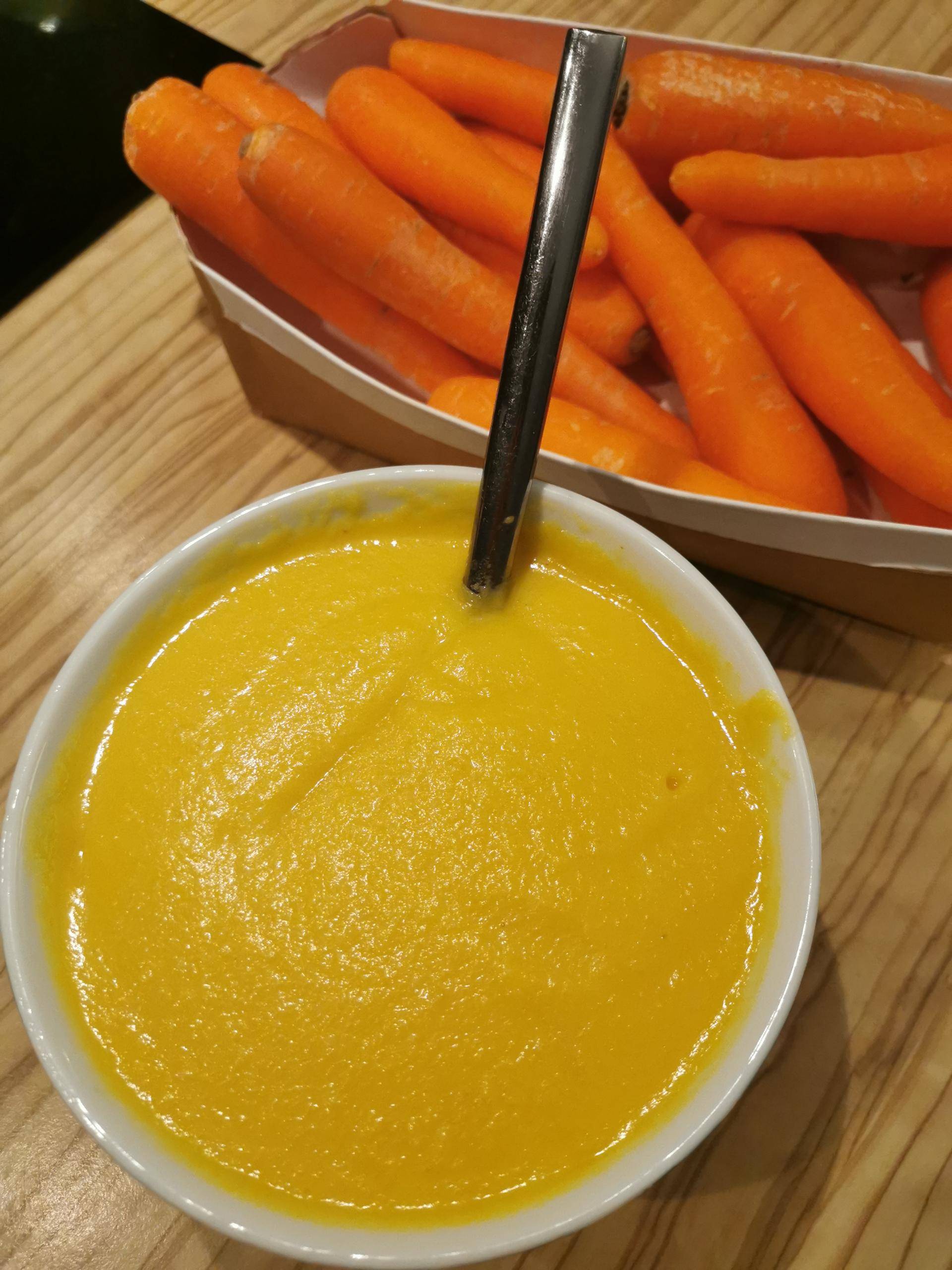 Soupe aux topinambours et carottes - Recette Companion Connect | Moulinex