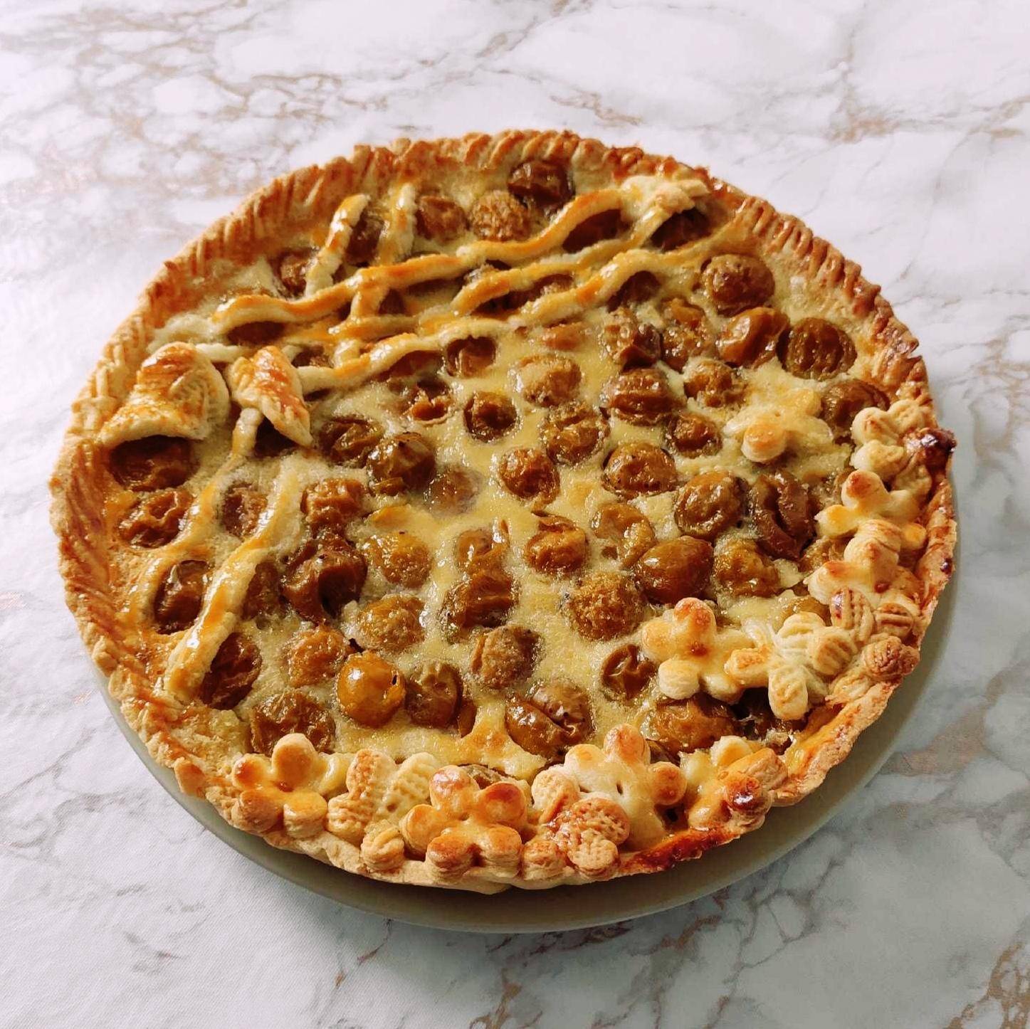 Tarte aux mirabelles à ma façon - Recette Companion Connect XL | Moulinex