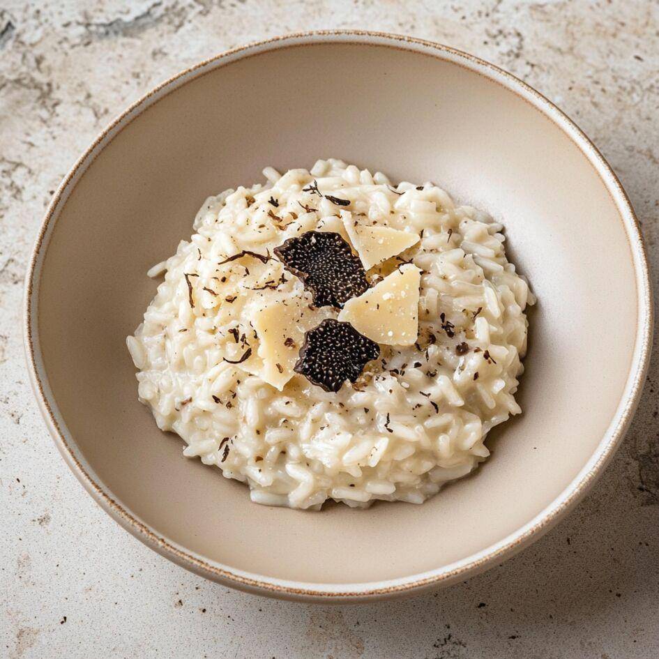 Risotto à la truffe et copeaux de pecorino - Recette Cookeo Infinity Autostir | Moulinex