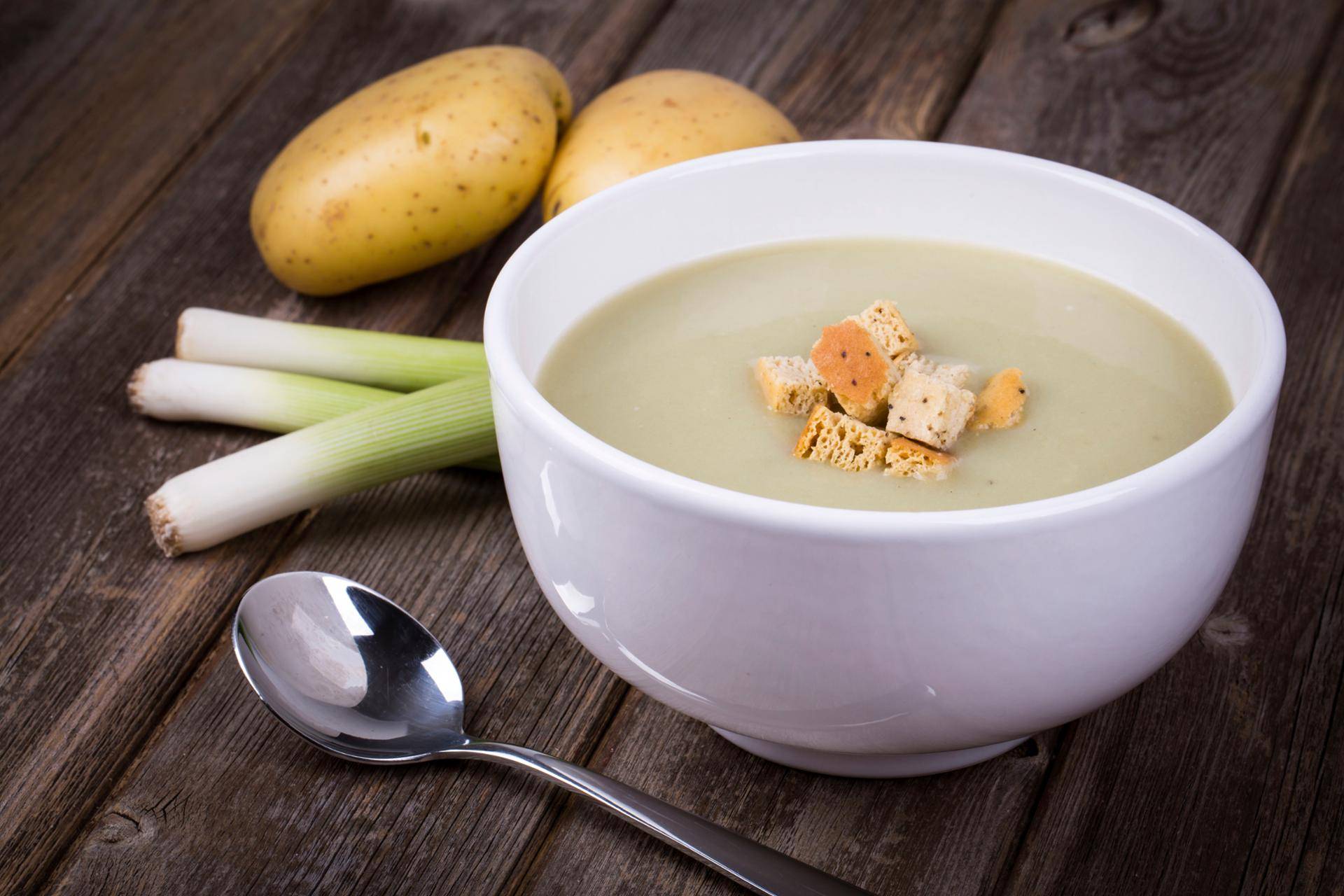 Soupe de pommes de terre et de poireaux - Recette Companion Connect | Moulinex
