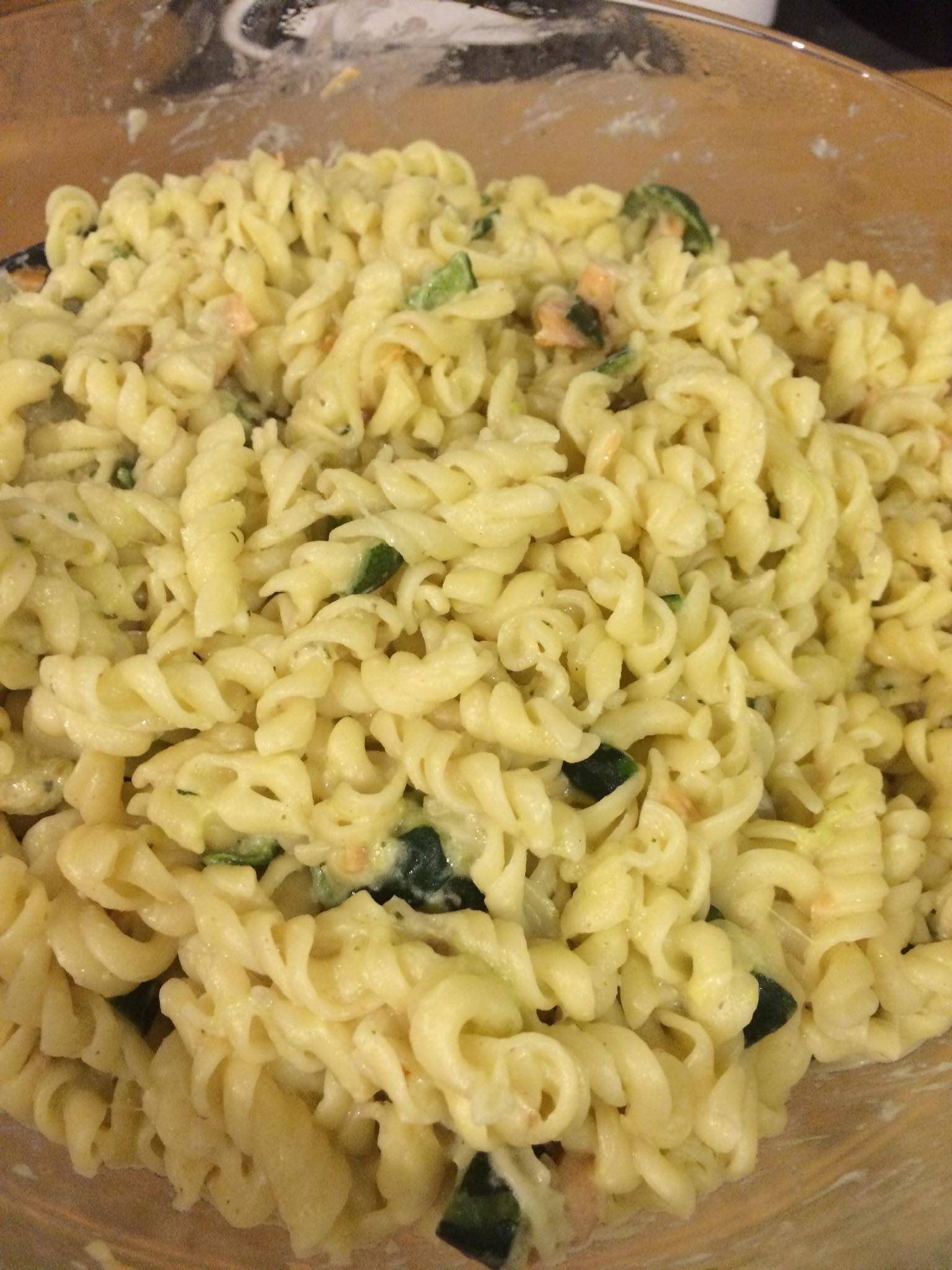 Pâtes courgettes et saumon fumé - Recette Cookeo | Moulinex