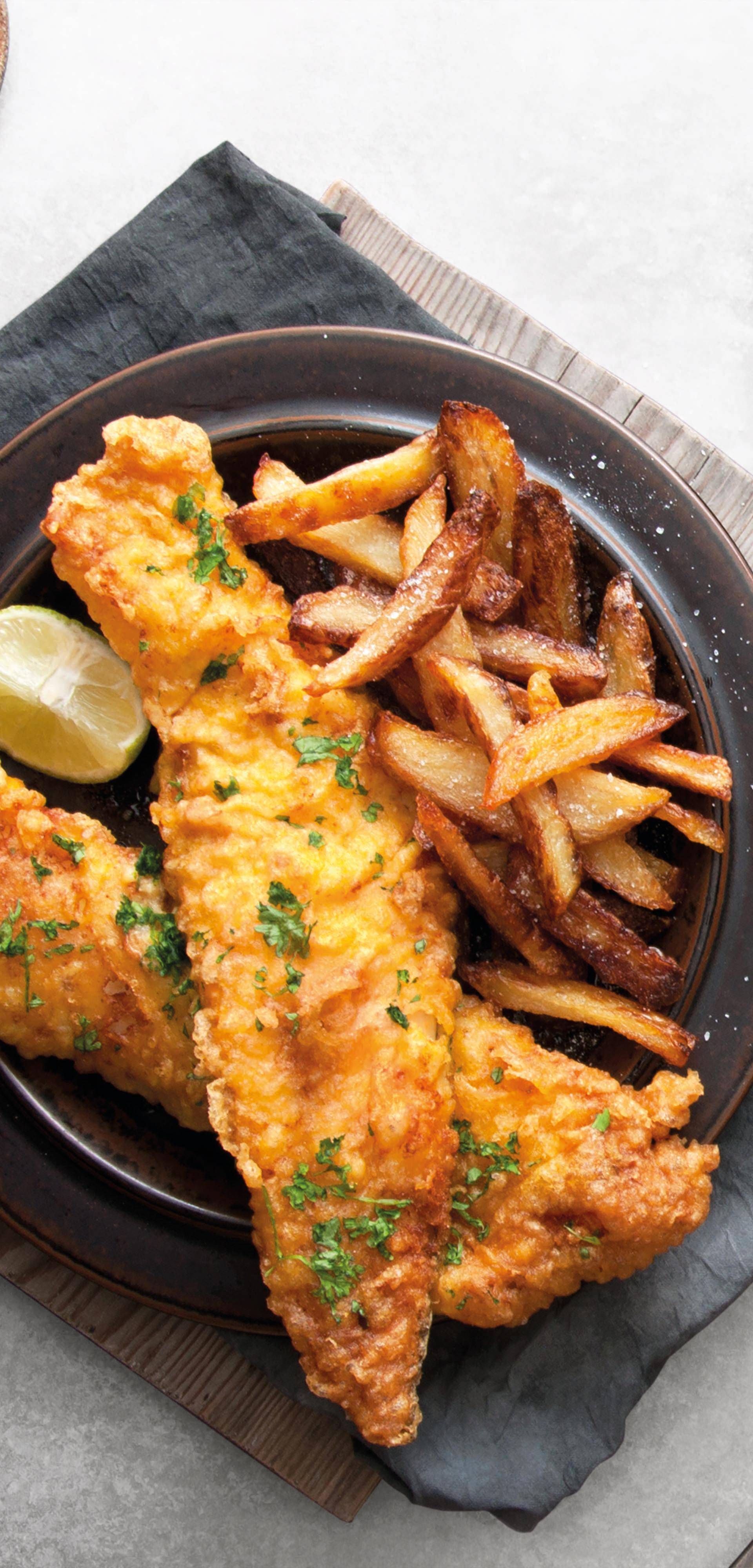 Fish and chips - Recette DUAL EASY FRY XXL | Moulinex