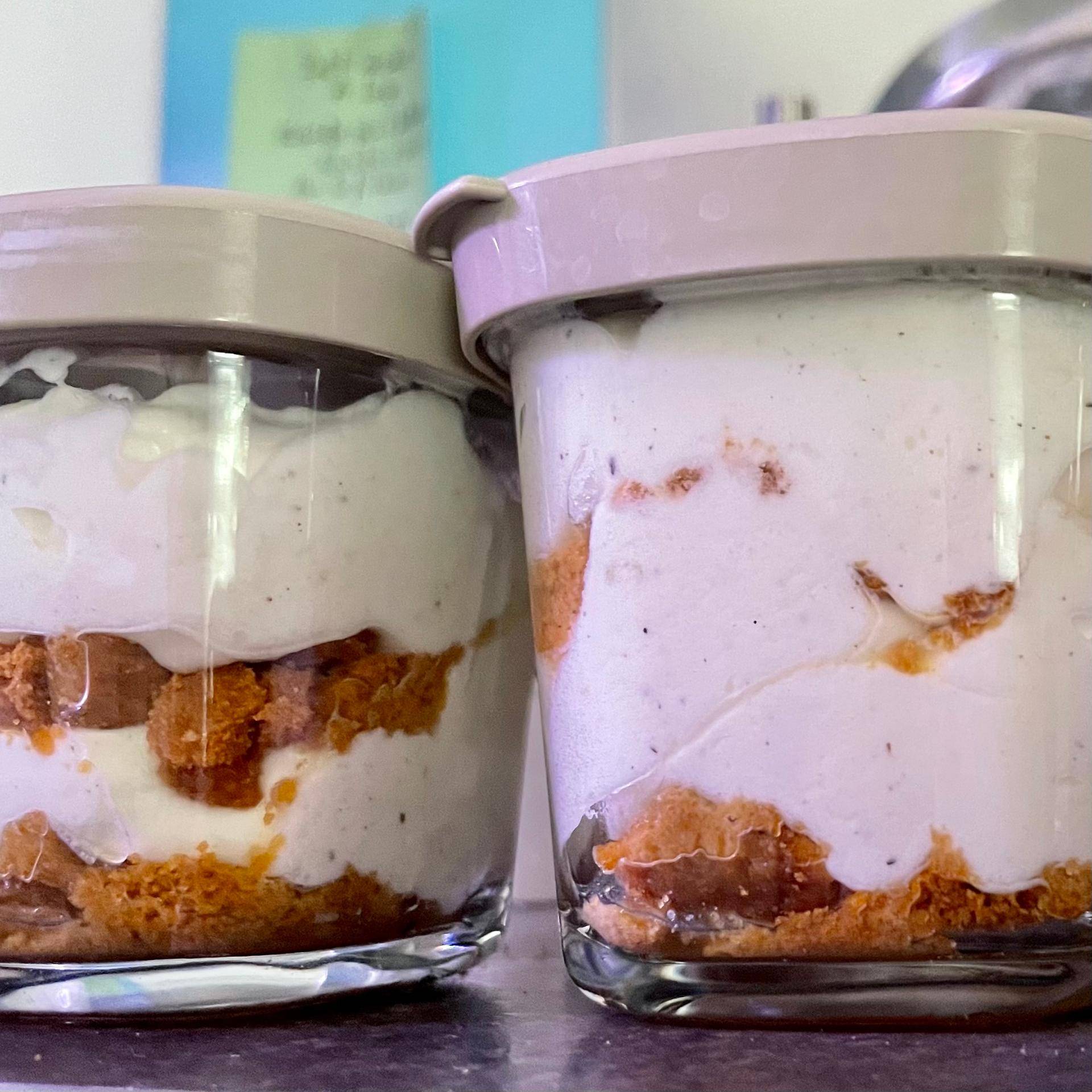 Crème mascarpone citron sur spéculos (« tiramisu sans oeufs ») - Recette Companion Connect XL | Moulinex