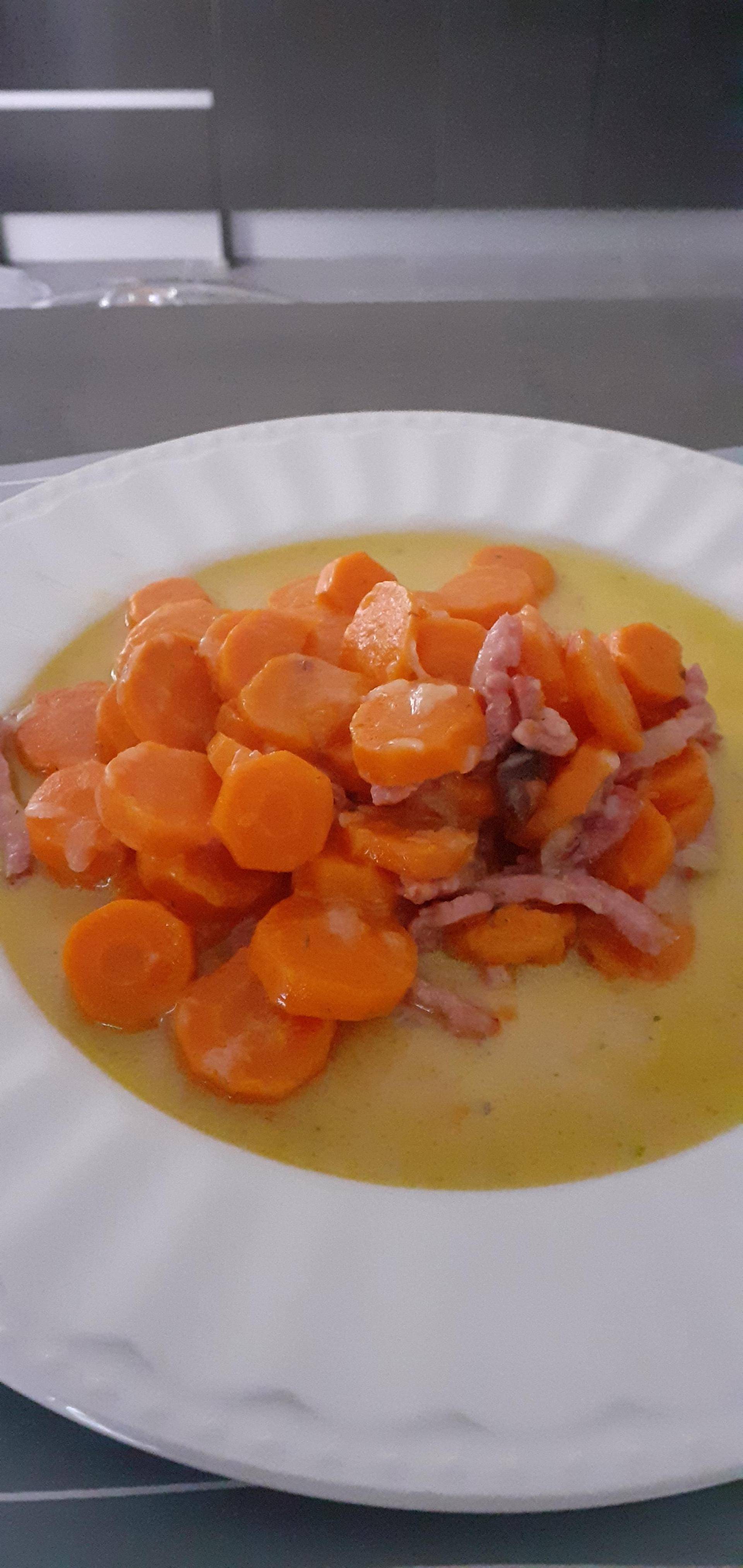 Carottes aux allumettes de bacon - Recette Cookeo V3 | Moulinex