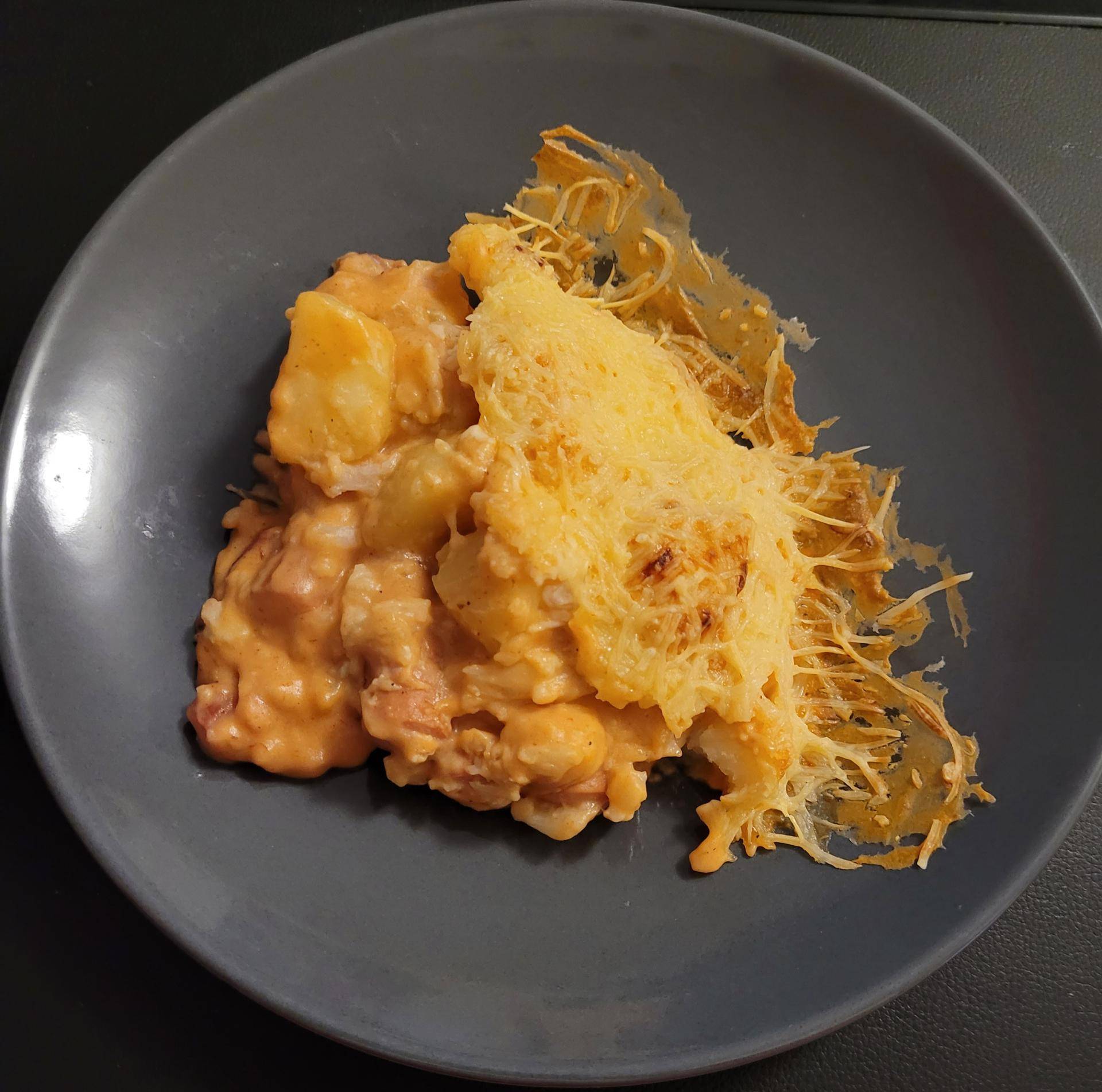 Choux fleurs, lardons, snacks à la sauce aurore - Recette Cookeo V3 | Moulinex
