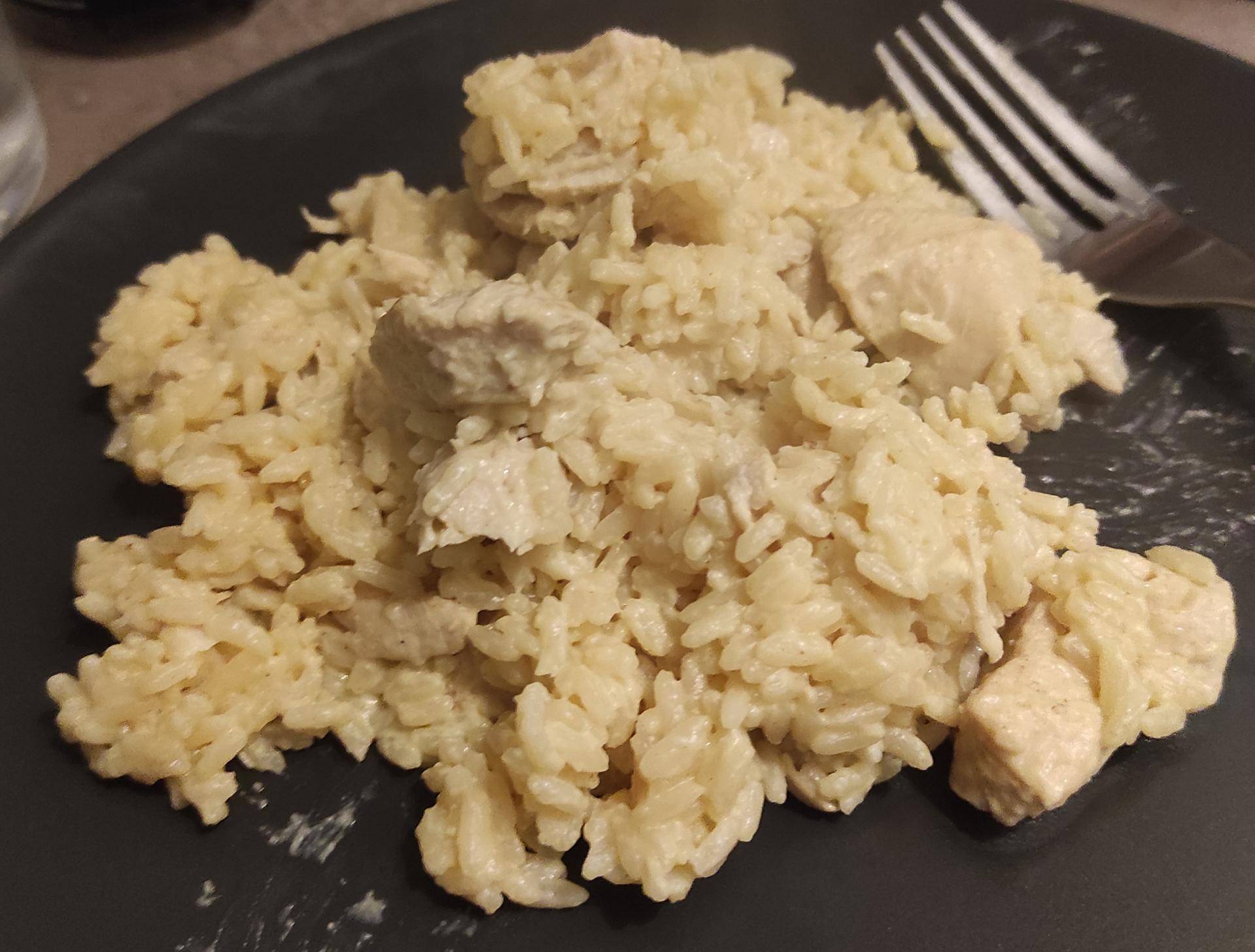 Poulet moutarde et riz - Recette Cookeo | Moulinex