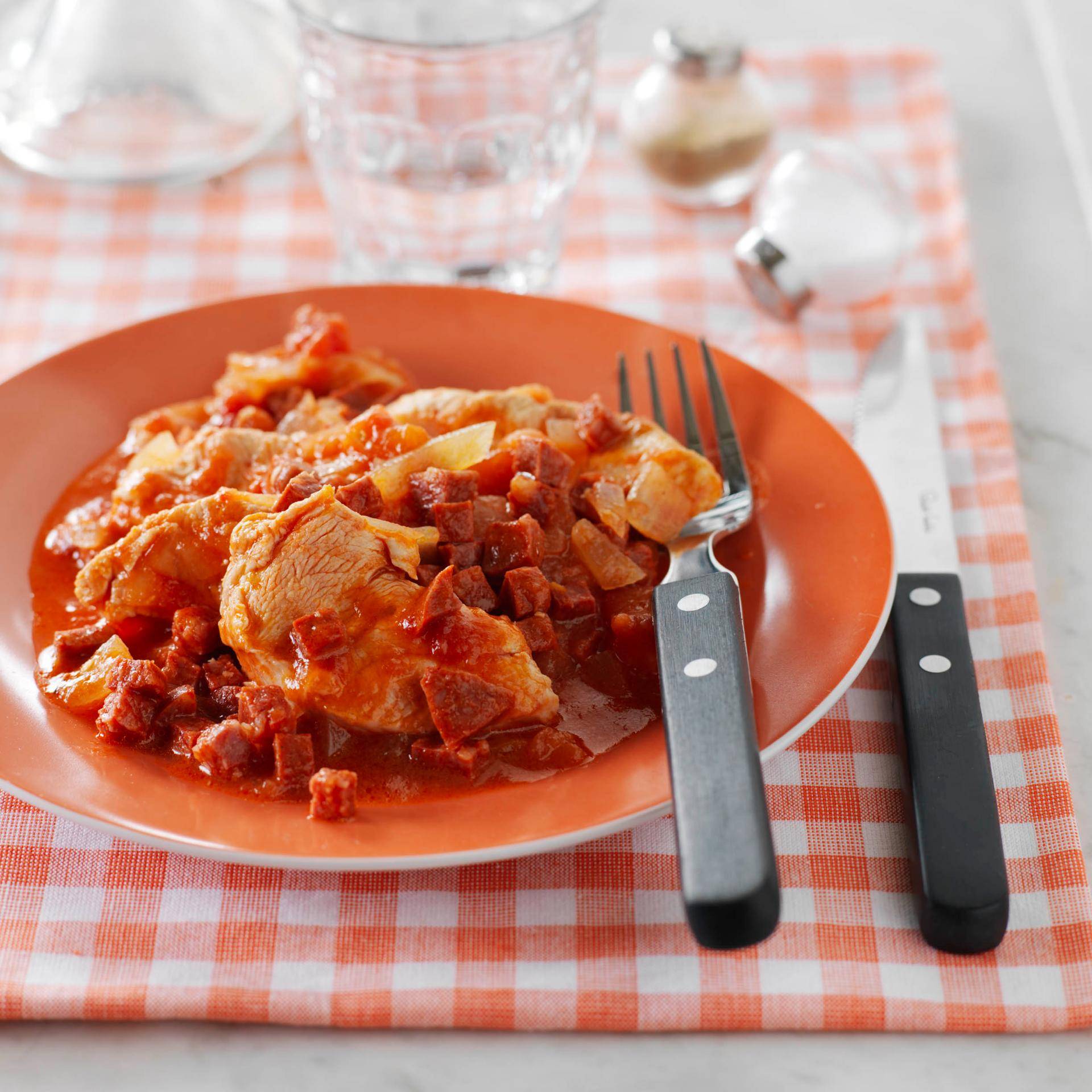 Dinde au chorizo - Recette Companion Connect XL | Moulinex