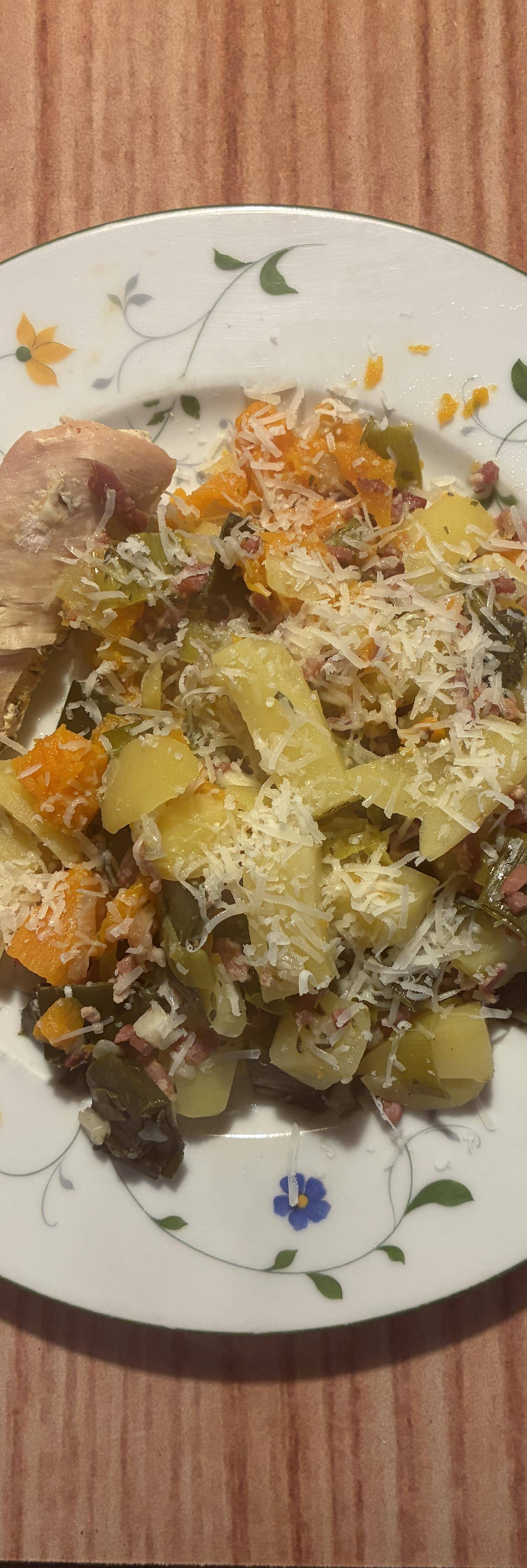 Filets de poulet pommes de terre et légumes - Recette Cookeo Infinity Autostir | Moulinex