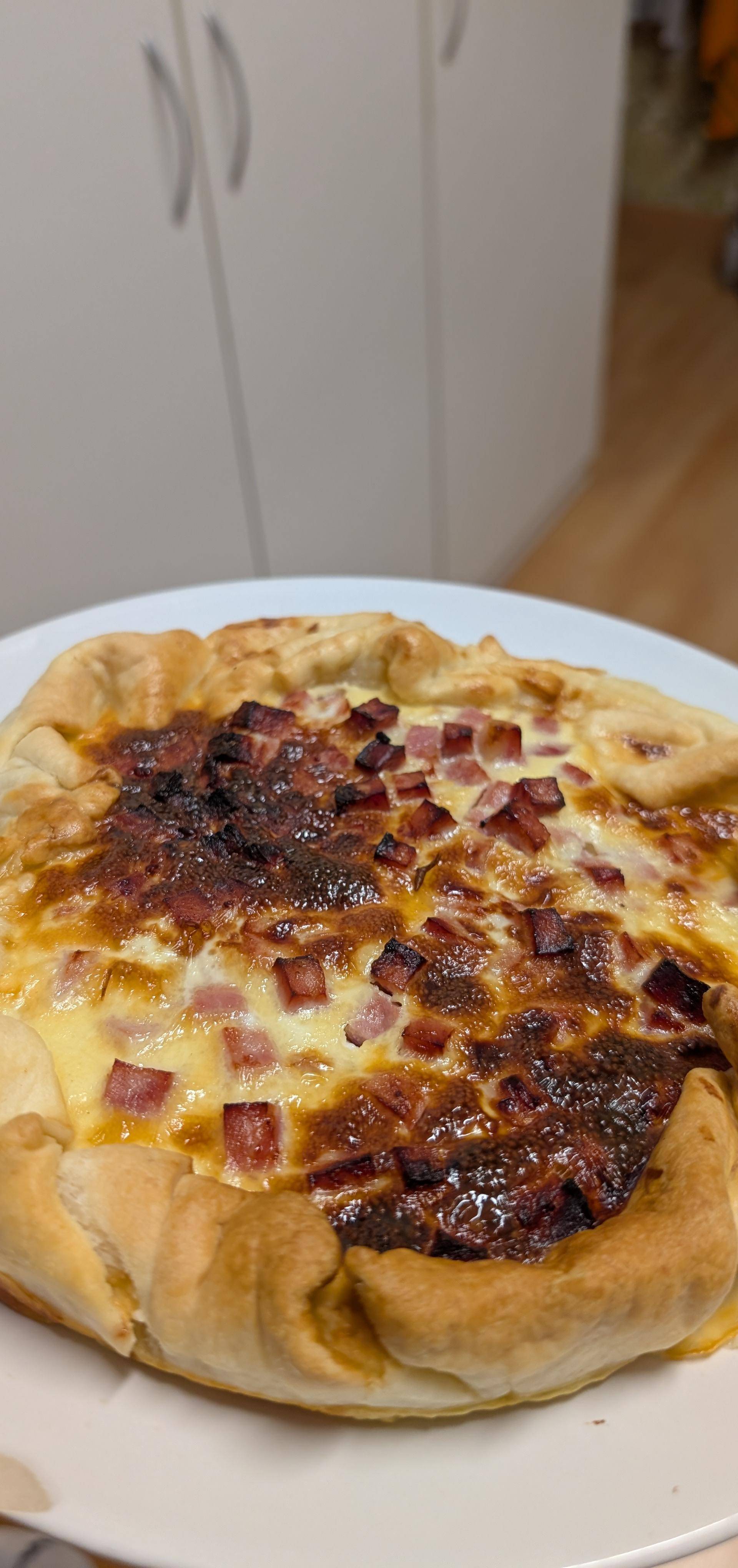 Quiche Au des de jambon - Recette Cookeo | Moulinex