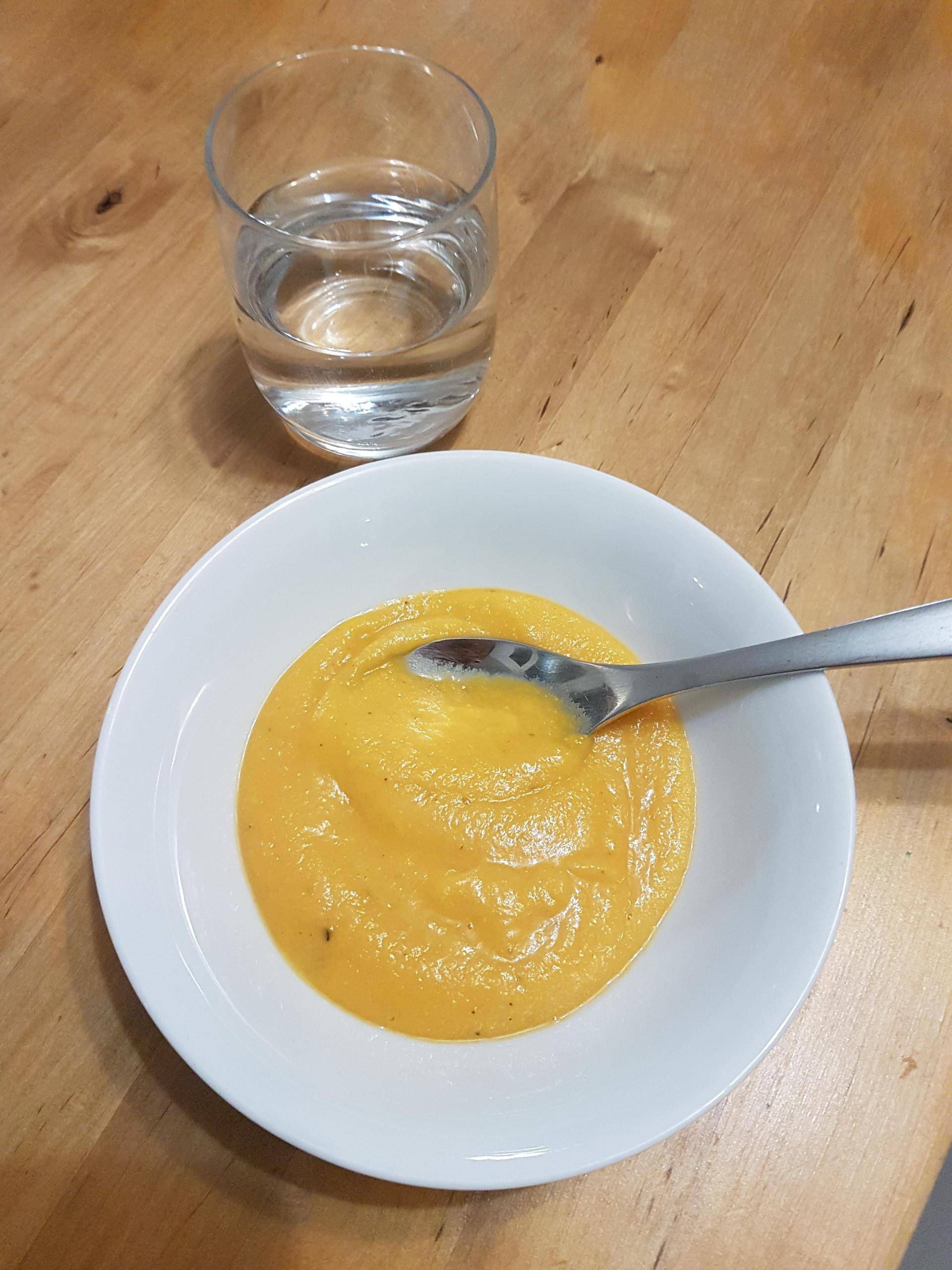 Velouté potiron, carottes lentilles - Recette Companion Connect XL | Moulinex