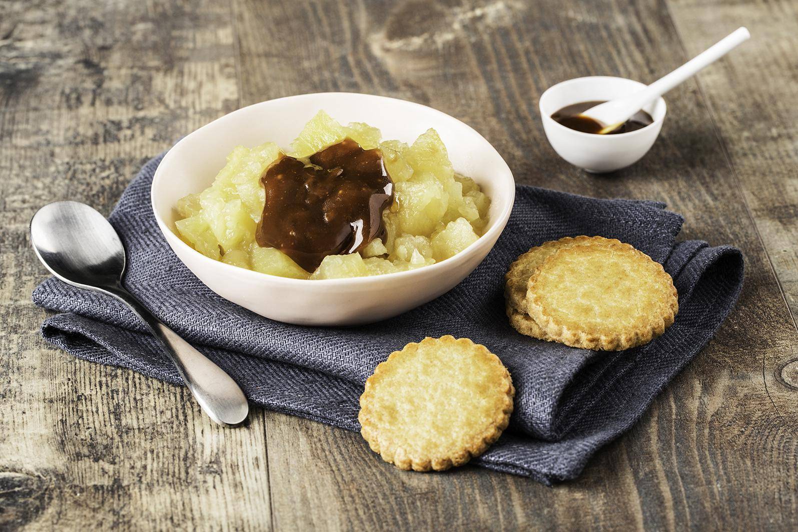 Compote de pommes et patates douces - Recette Soup & Co | Moulinex