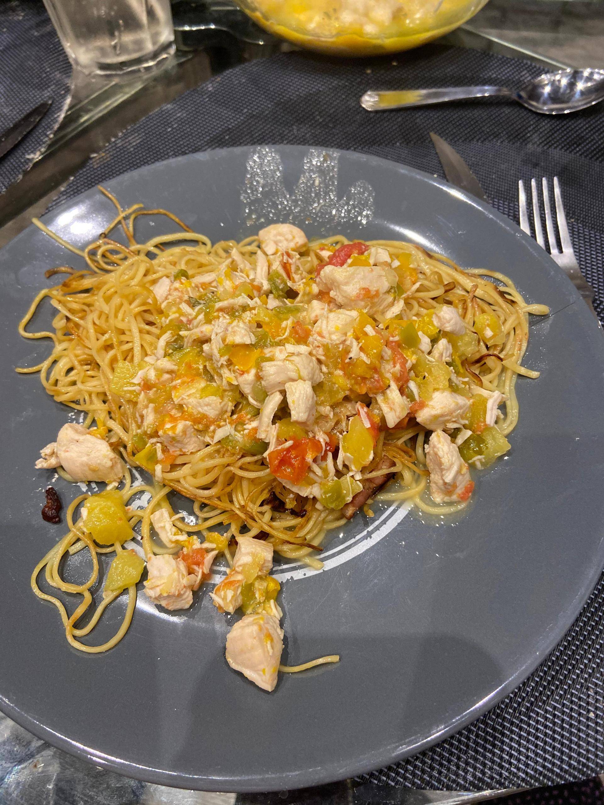 Poulet coco poivrons & annanas - Recette Cookeo | Moulinex