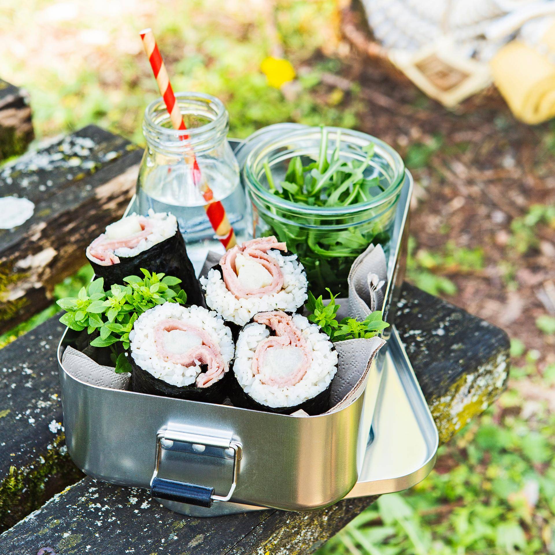 Maki géant jambon asperge - Recette Cookeo | Moulinex