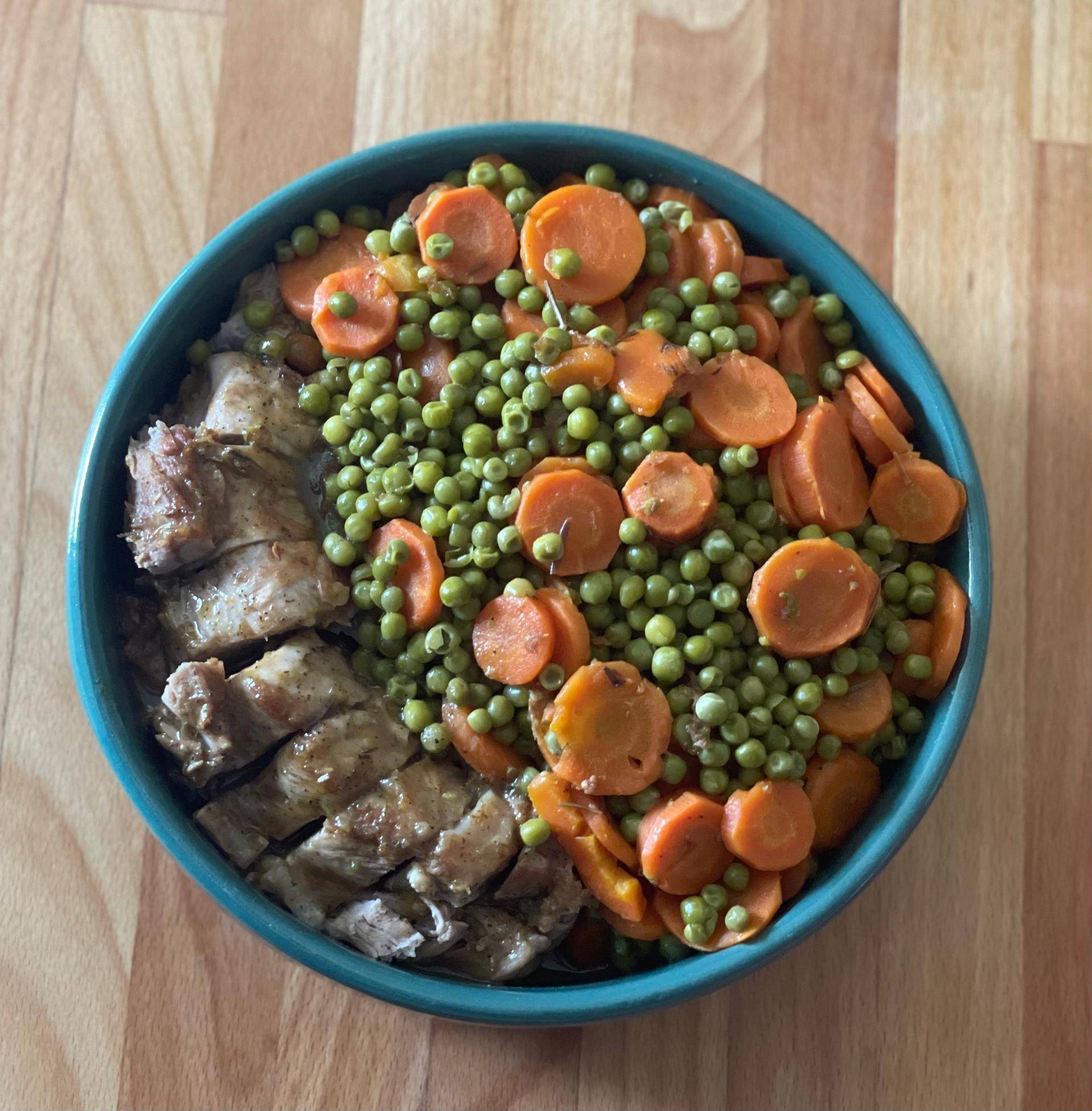 Filet mignon et petits pois-carottes - Recette Cookeo | Moulinex