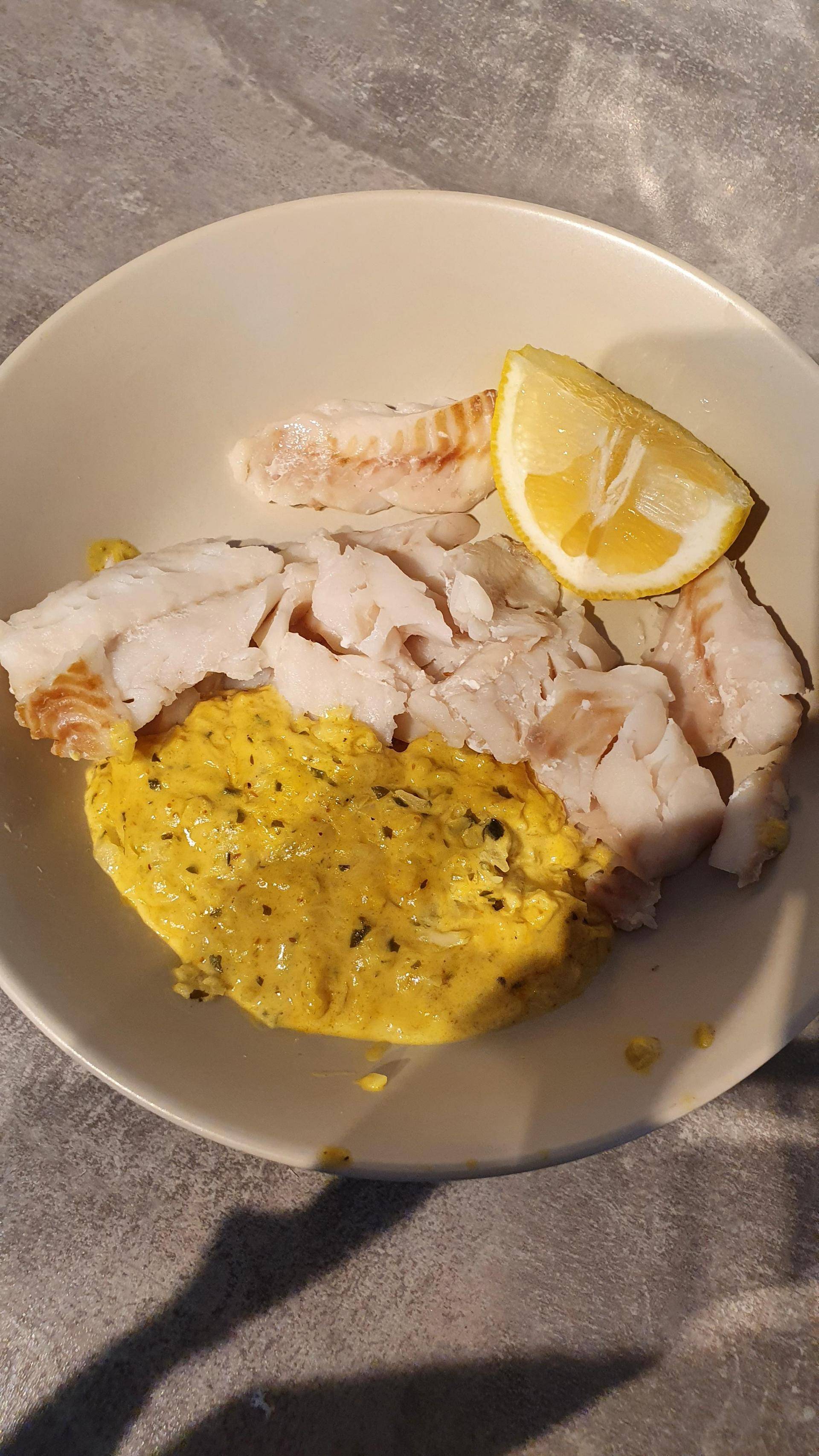 Filet colin sauce citronnée - Recette Companion Connect XL | Moulinex