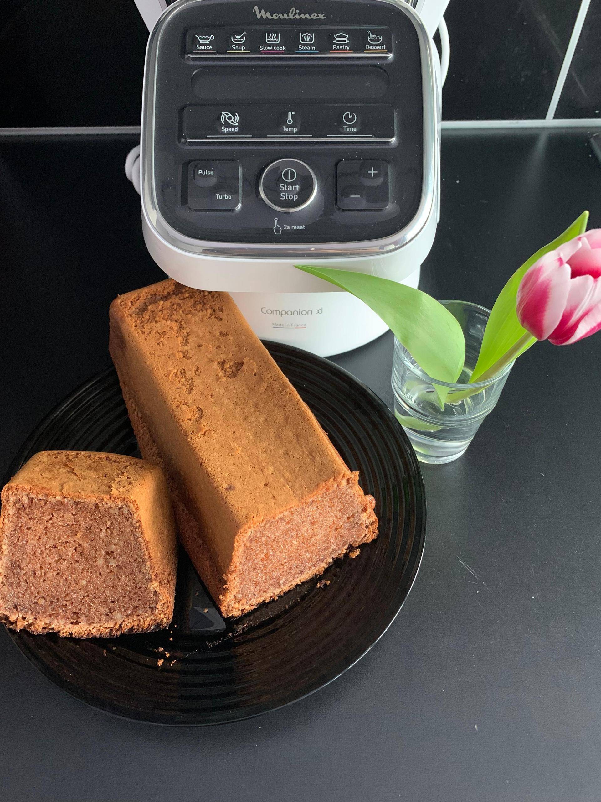 Cake aux noix et nutella - Recette Companion XL | Moulinex