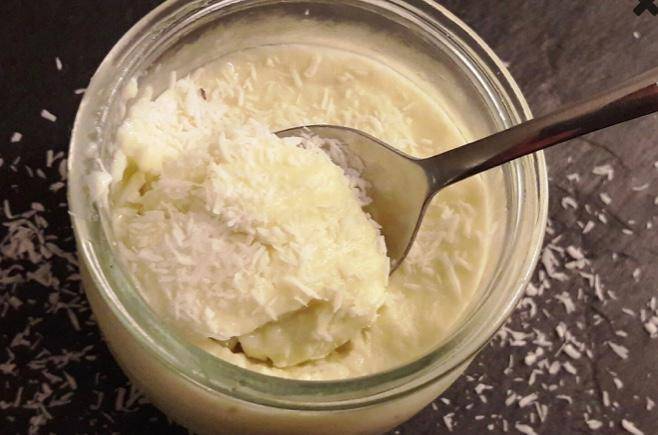 Crème dessert à la noix de coco - Recette Companion | Moulinex