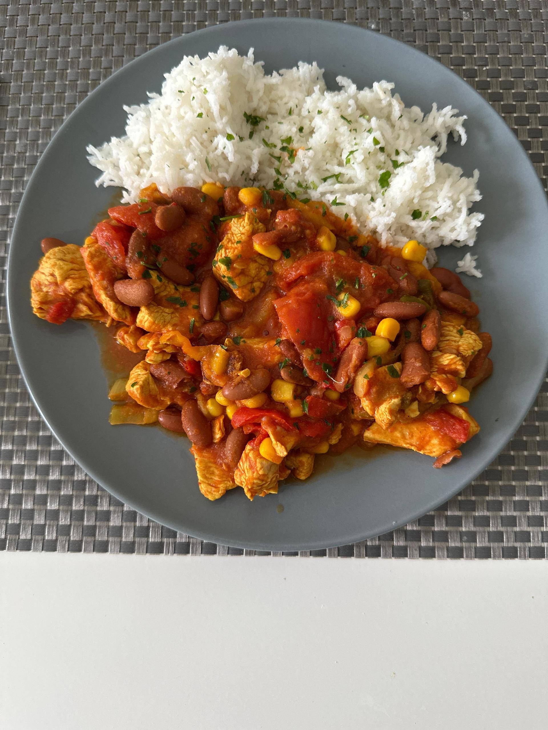 Chili de Dinde (menu low cal) - Recette Cookeo V3 | Moulinex