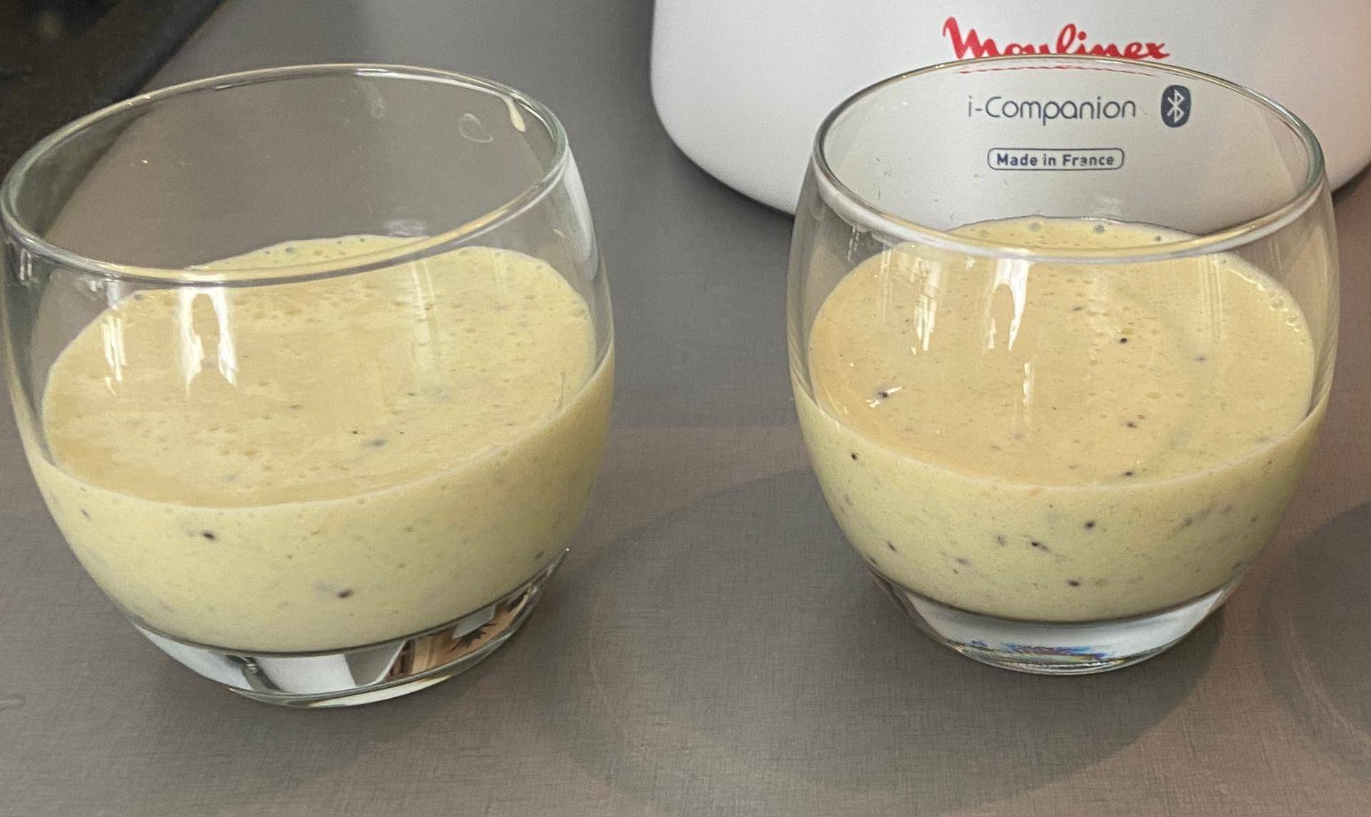 Milk-shake banane kiwi - Recette Companion Connect | Moulinex