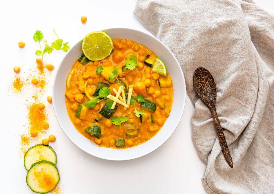Curry de pois-chiches végan - Recette Perfectmix Cook | Moulinex
