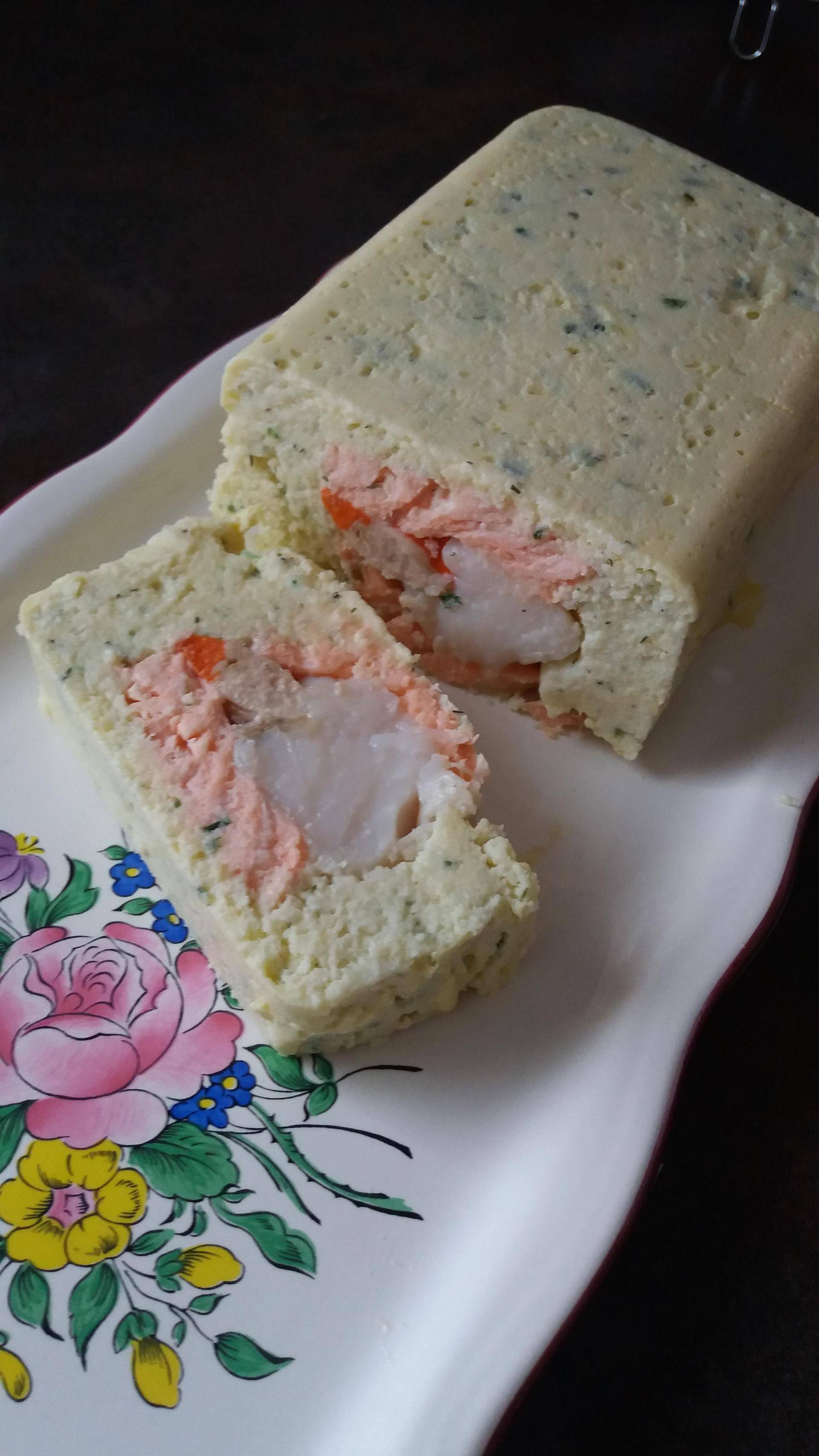 Terrine de saint Jacques et de saumon - Recette Companion XL | Moulinex