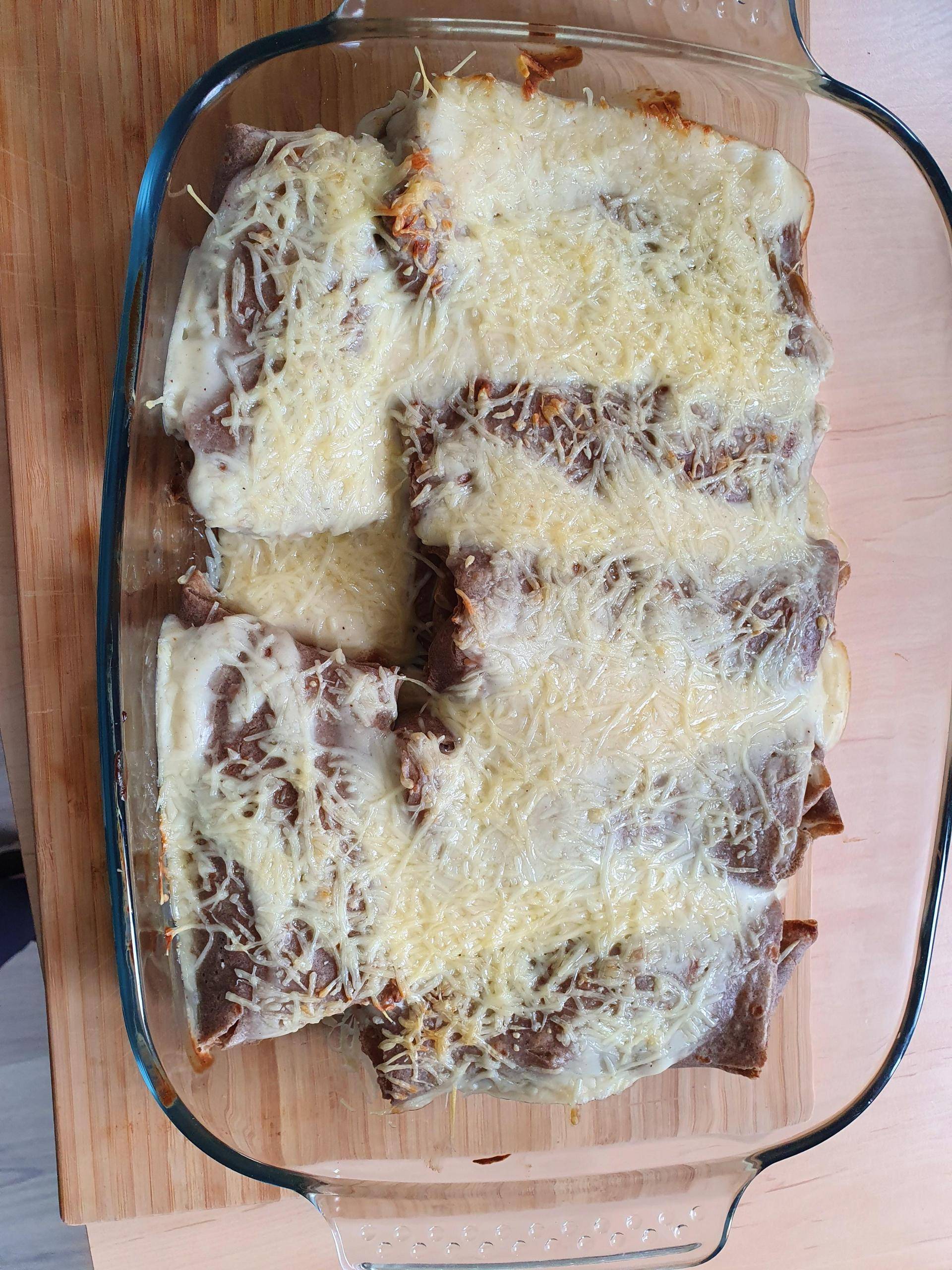 Galette de blé noir aux champignons et poulet - Recette Companion Connect XL | Moulinex