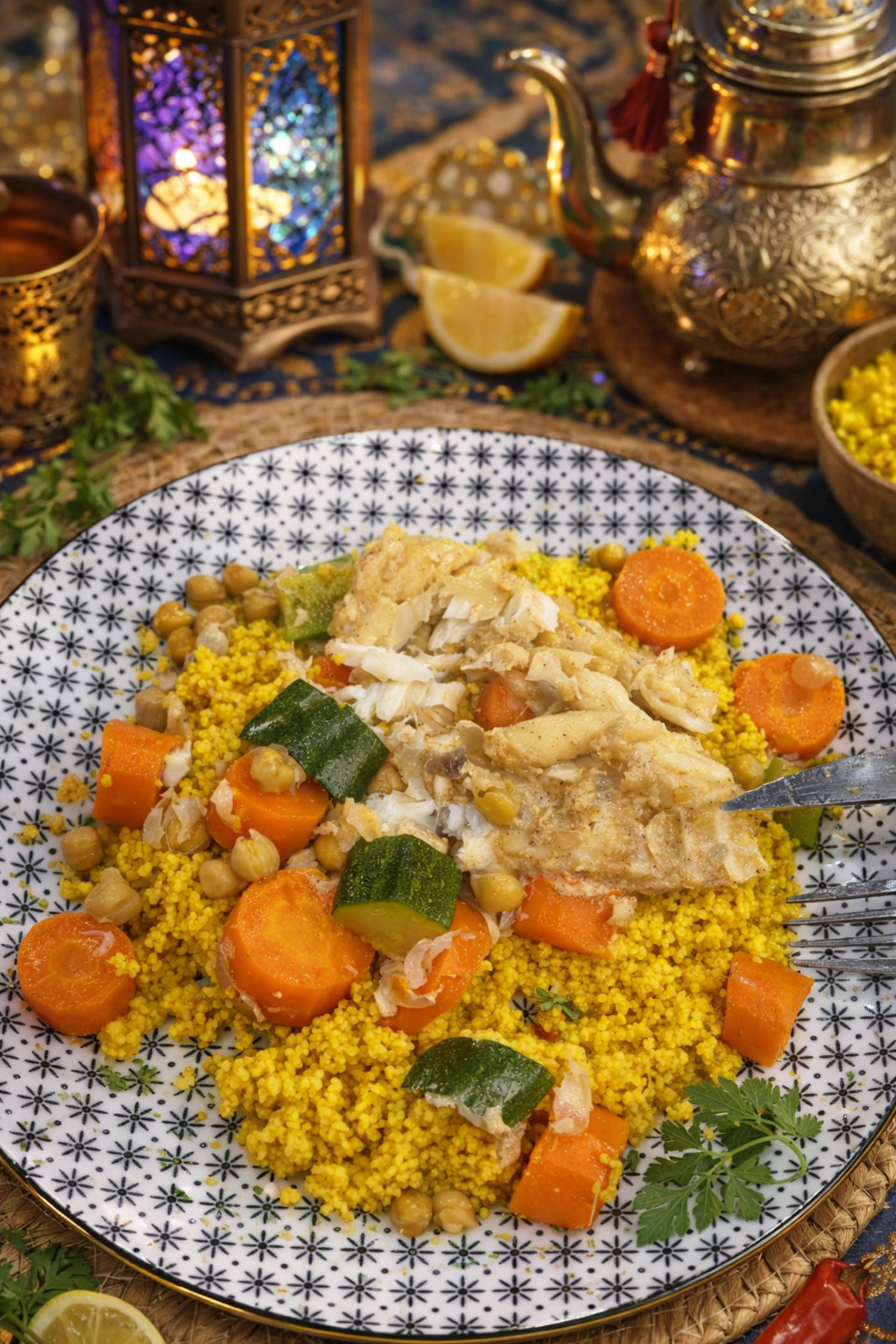 Couscous de poisson - Recette Cookeo | Moulinex
