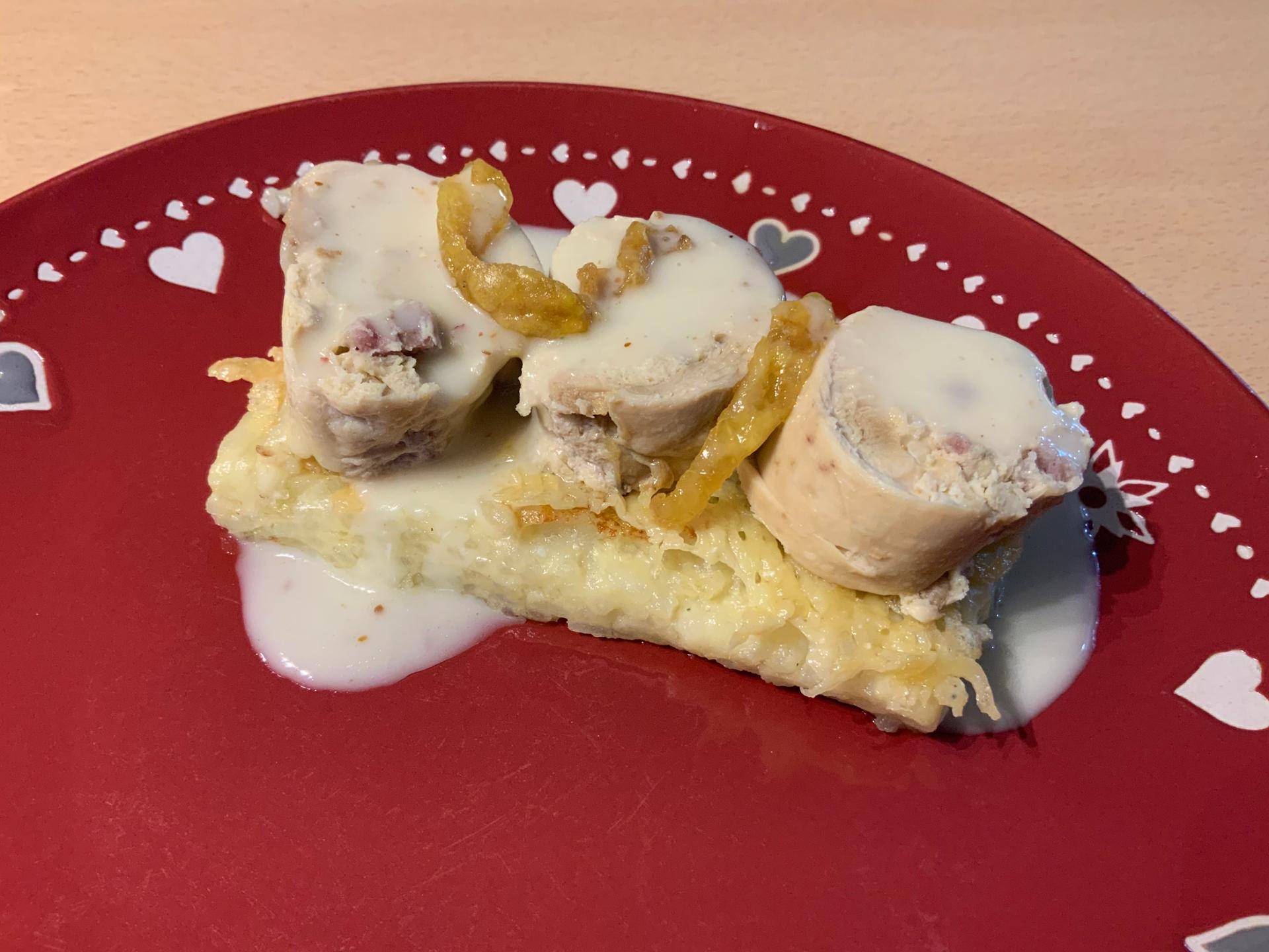 Monochrome de poulet à la Franc-Comtoise et son pressé de risotto by jl - Recette Companion Connect XL | Moulinex
