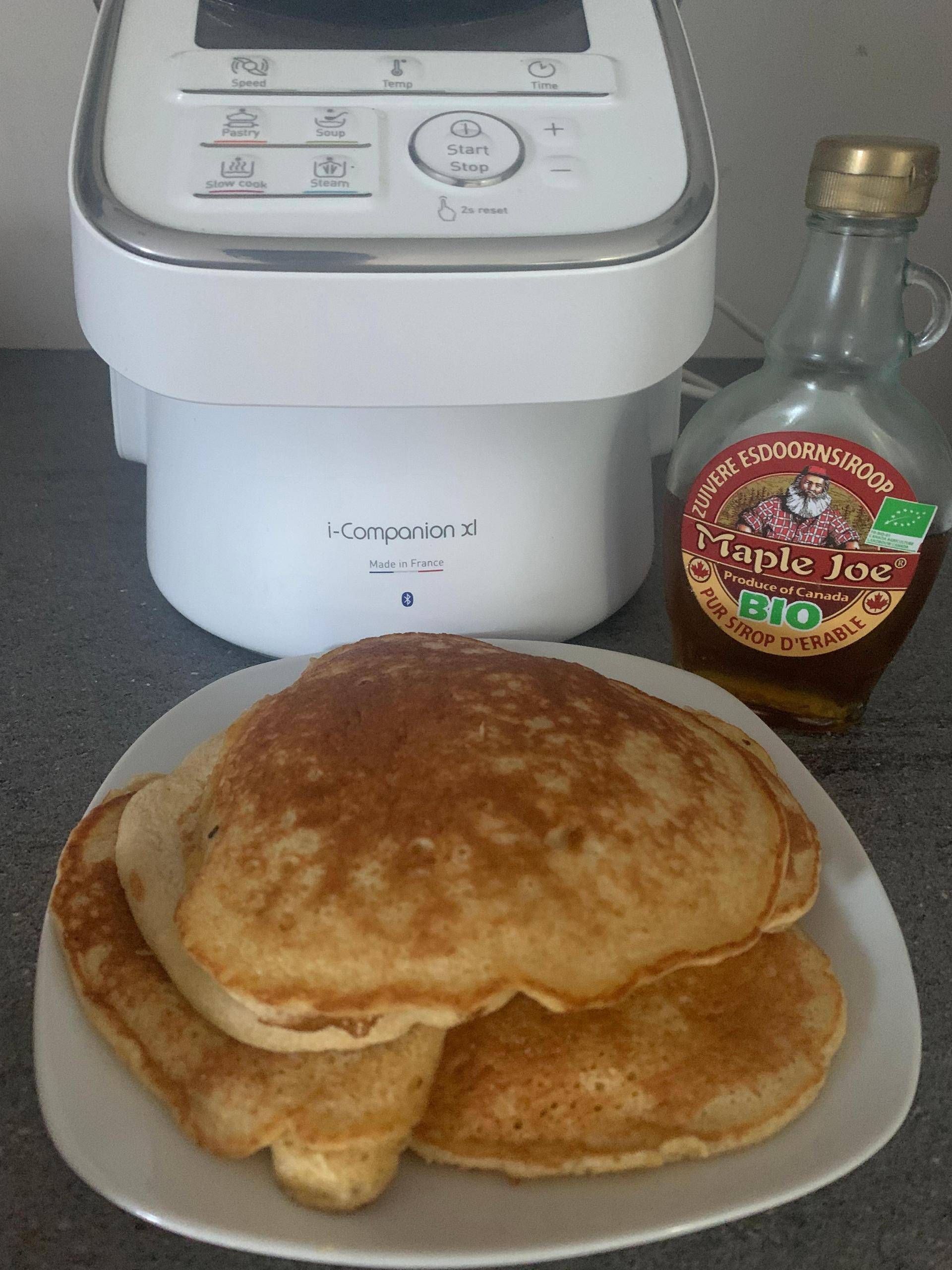Pancake canadien - Recette Companion Connect XL | Moulinex