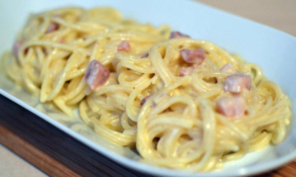 Spagetthi Carbonara (M) - Recette Companion Connect XL | Moulinex