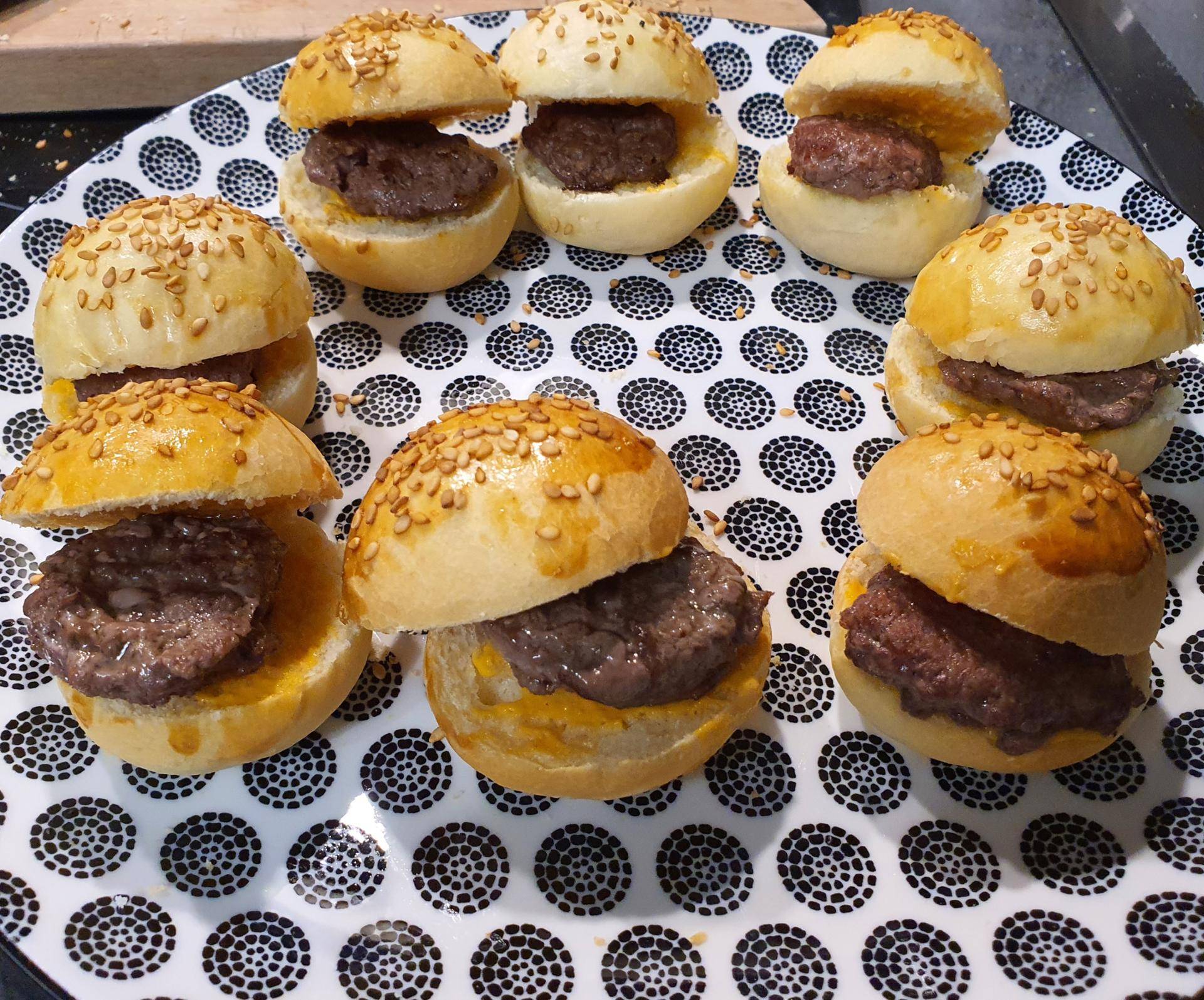 Mini pains burgers - Recette Companion XL | Moulinex