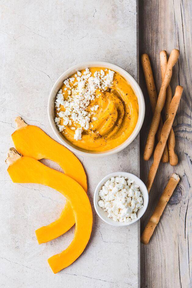 Houmous au butternut et à la feta - Recette Blend up | Moulinex