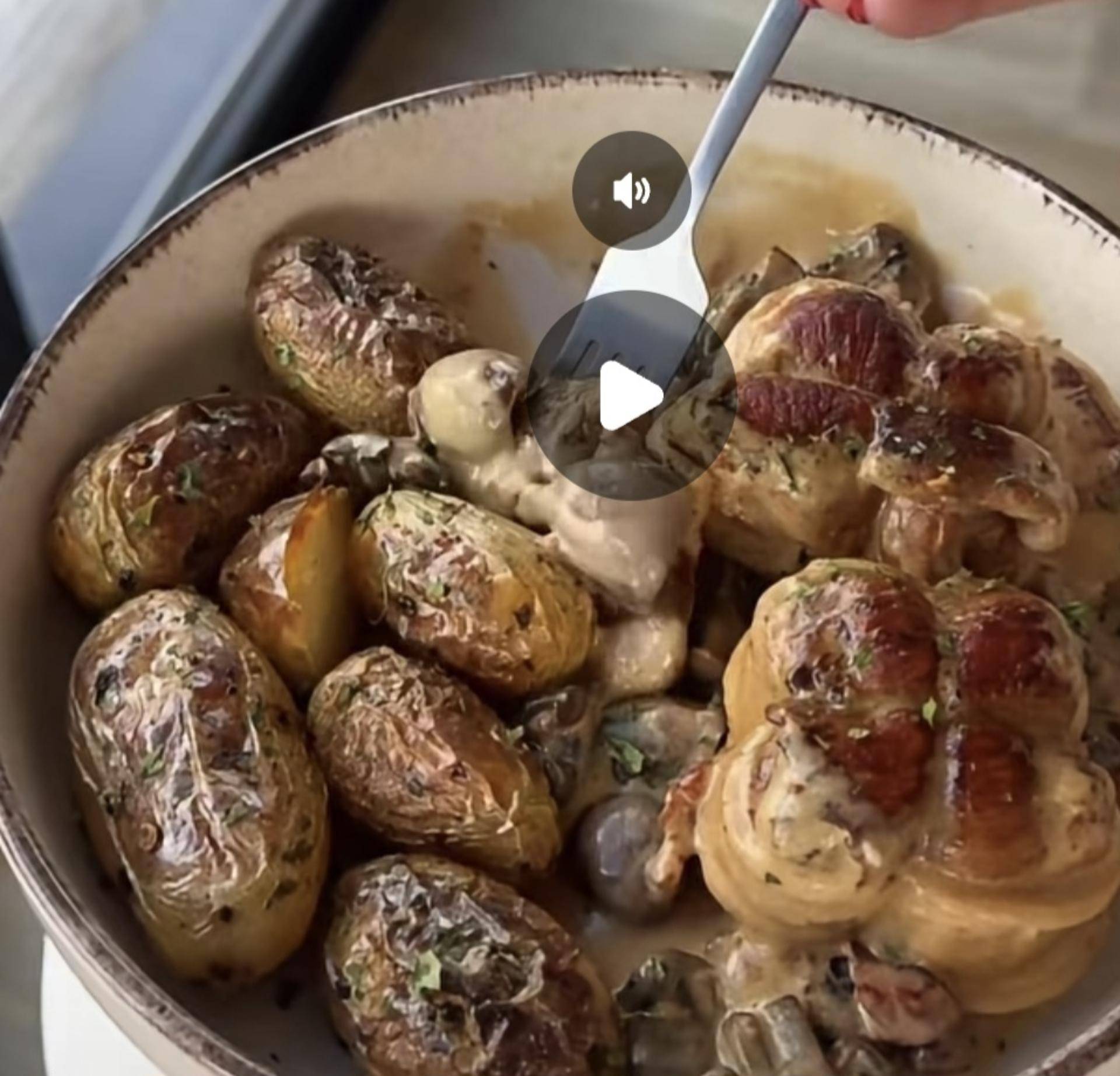 Paupiettes de veau, pommes de terre - Recette Cookeo | Moulinex